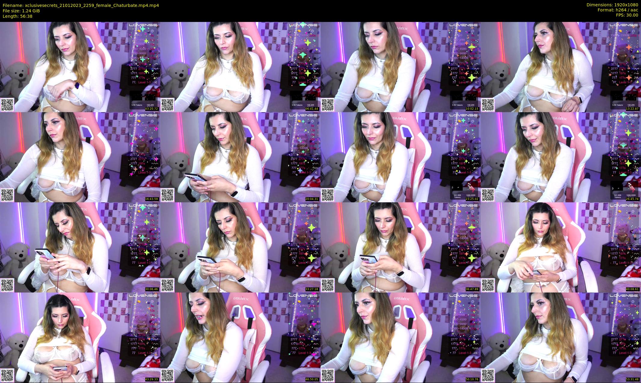 xclusivesecrets — 57 minute Chaturbate female cam show recording, 1080p, Jan 21, 2023