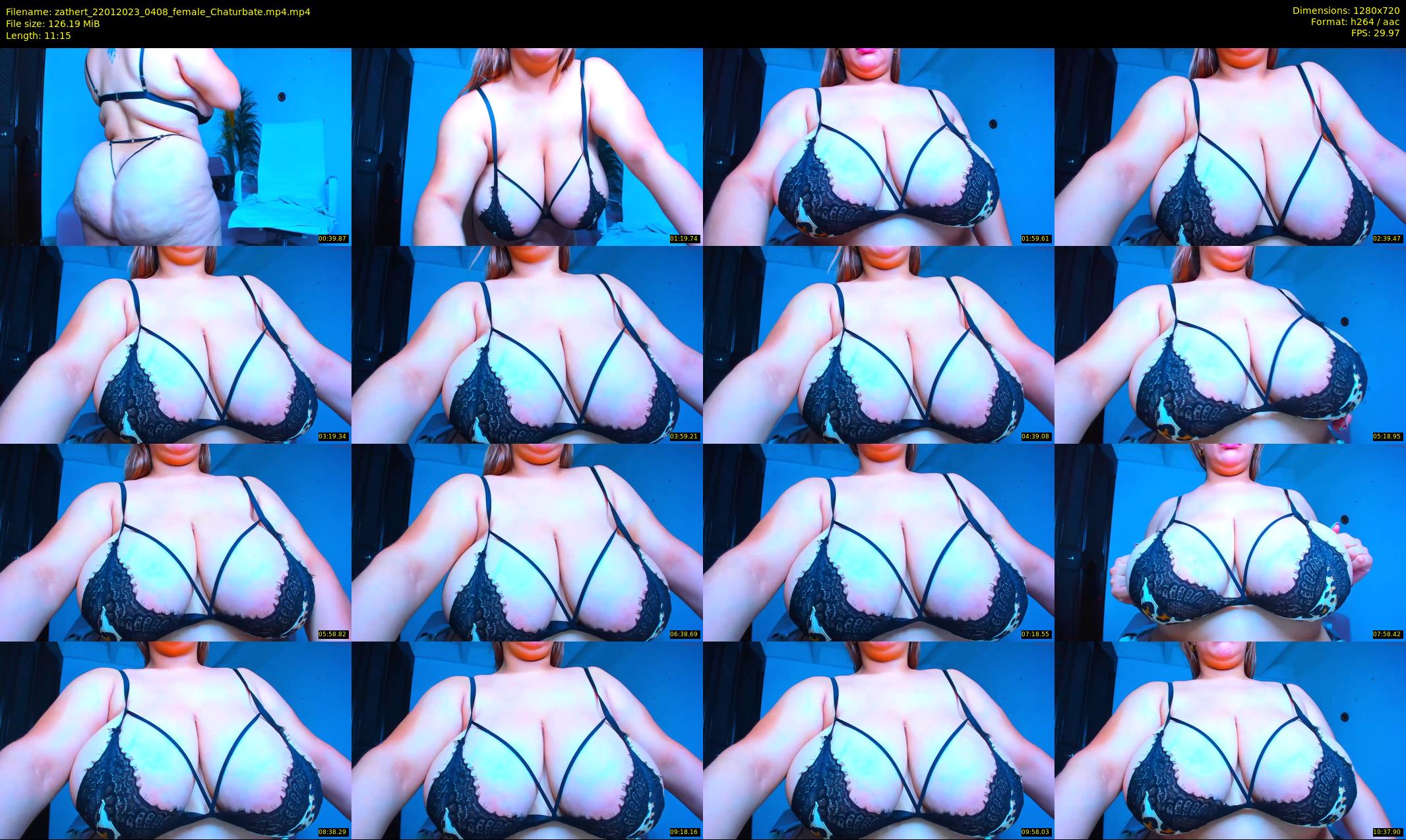 zathert — 12 minute Chaturbate female cam show recording, 720p, Jan 22, 2023