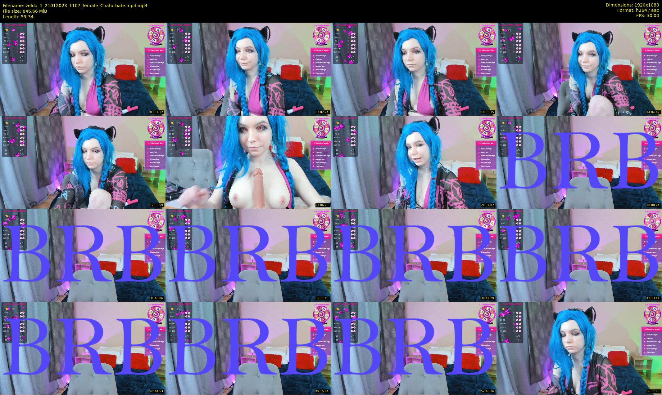 zelda_1 — 60 minute Chaturbate female cam show recording, 1080p, Jan 21, 2023
