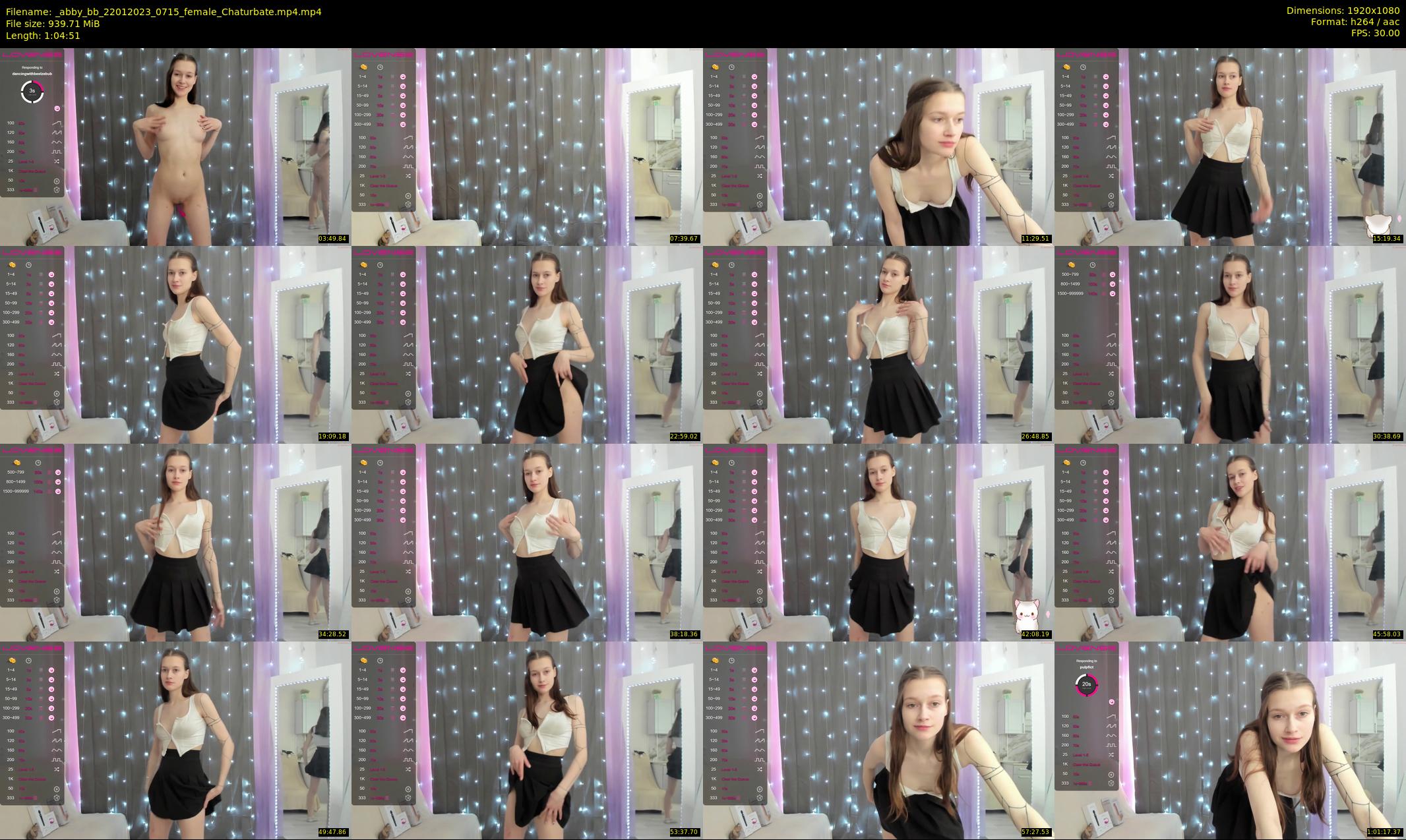 _abby_bb — 65 minute Chaturbate female cam show recording, 1080p, Jan 22, 2023