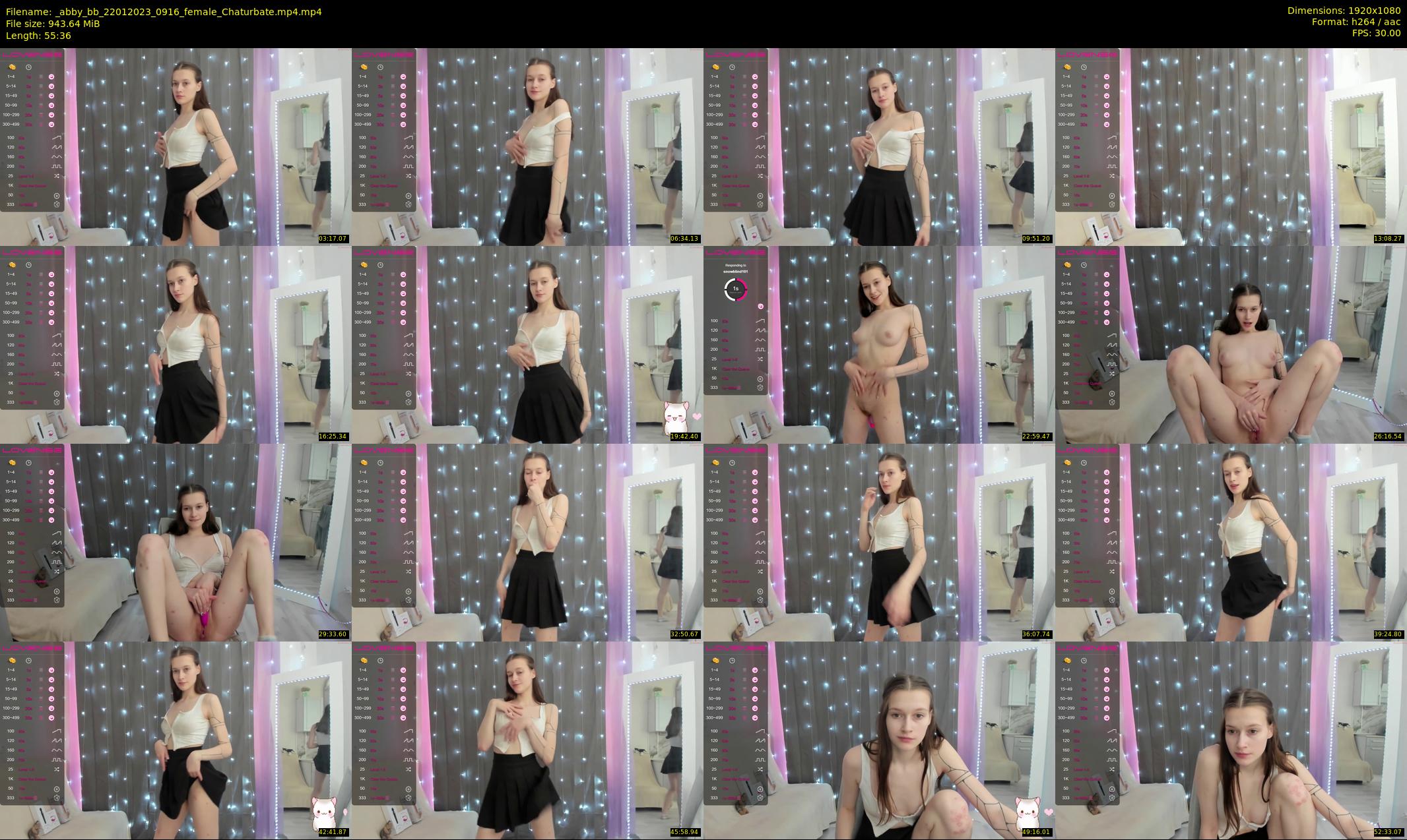 _abby_bb — 56 minute Chaturbate female cam show recording, 1080p, Jan 22, 2023