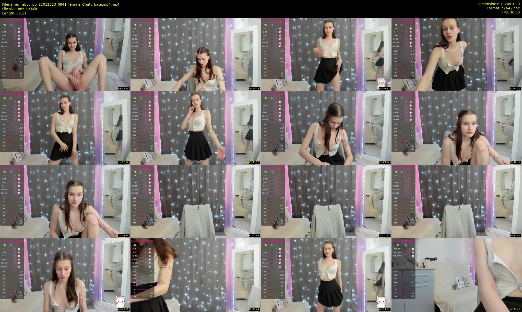 _abby_bb — 56 minute Chaturbate female cam show recording, 1080p, Jan 22, 2023