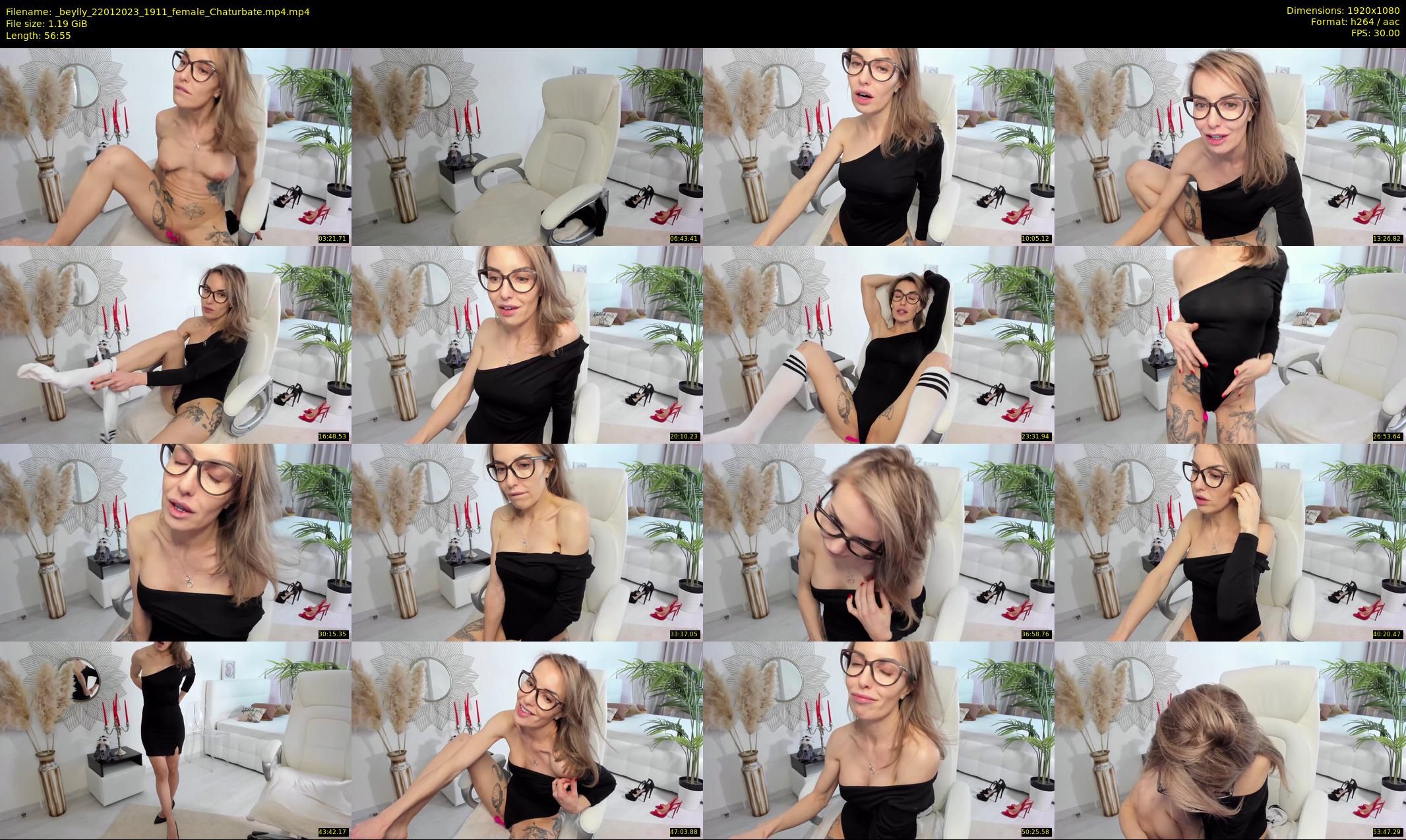 _beylly — 57 minute Chaturbate female cam show recording, 1080p, Jan 22, 2023