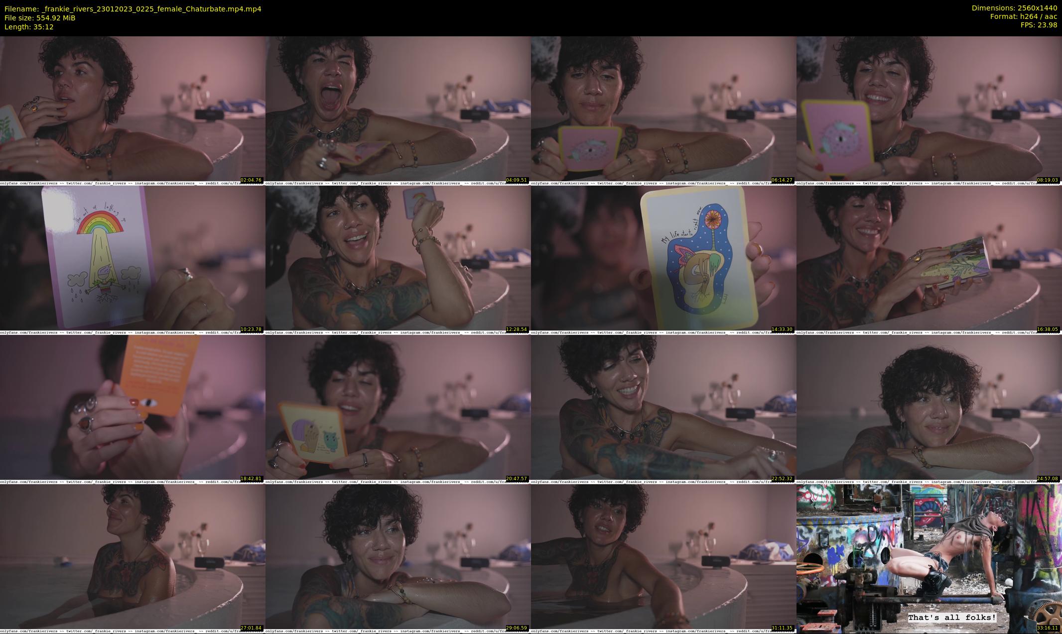 _frankie_rivers — 36 minute Chaturbate female cam show recording, 1080p, Jan 23, 2023