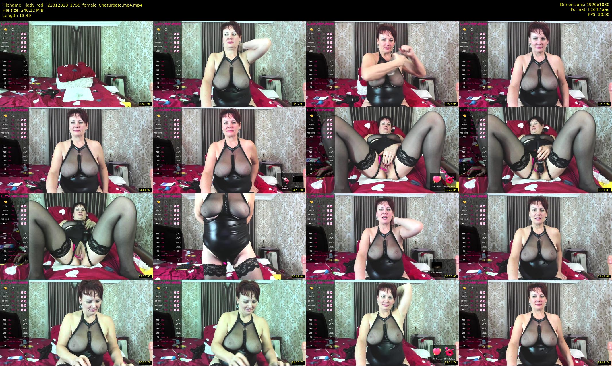 _lady_red_ — 14 minute Chaturbate female cam show recording, 1080p, Jan 22, 2023