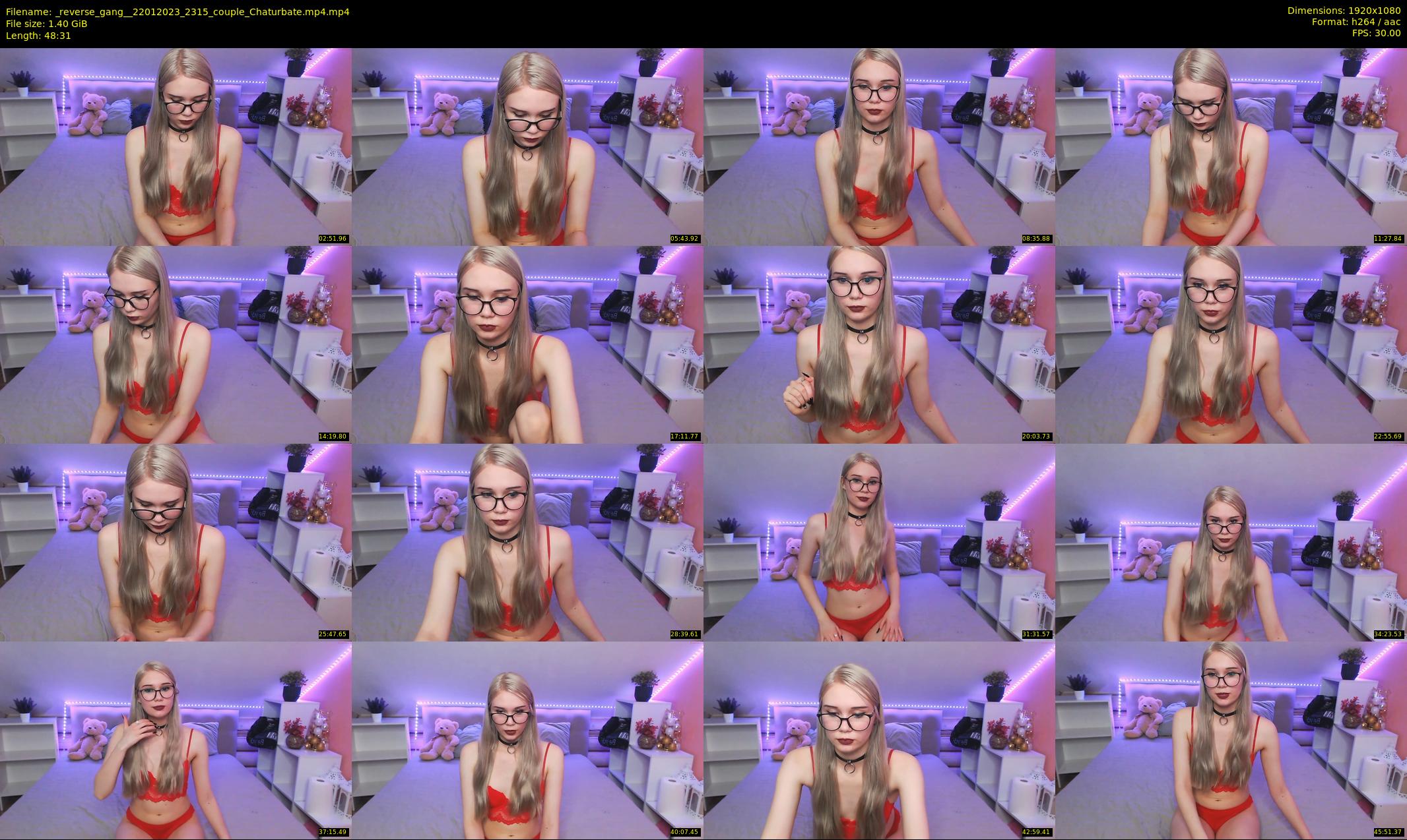 _reverse_gang_ — 49 minute Chaturbate couple cam show recording, 1080p, Jan 22, 2023