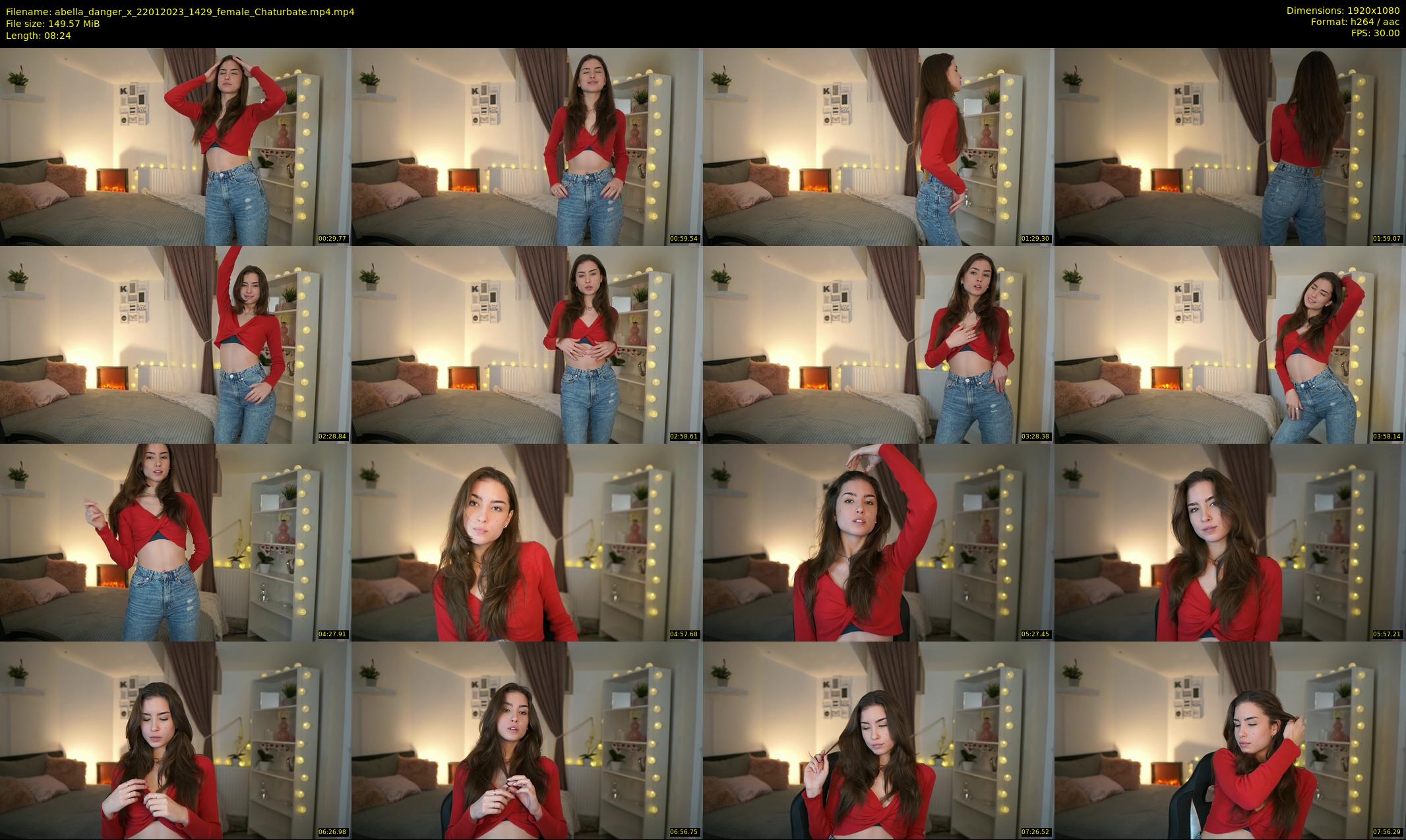 abella_danger_x — 9 minute Chaturbate female cam show recording, 1080p, Jan 22, 2023