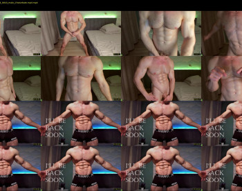 adam_muscle_ — 70 minute Chaturbate male cam show recording, 1080p, Jan 23, 2023