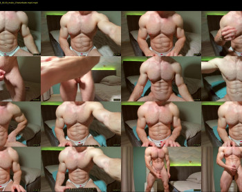 adam_muscle_ — 55 minute Chaturbate male cam show recording, 1080p, Jan 23, 2023