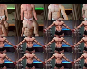 adam_muscle_ — 74 minute Chaturbate male cam show recording, 1080p, Jan 23, 2023