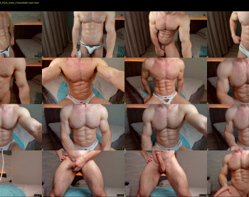 adam_muscle_ — 49 minute Chaturbate male cam show recording, 1080p, Jan 23, 2023