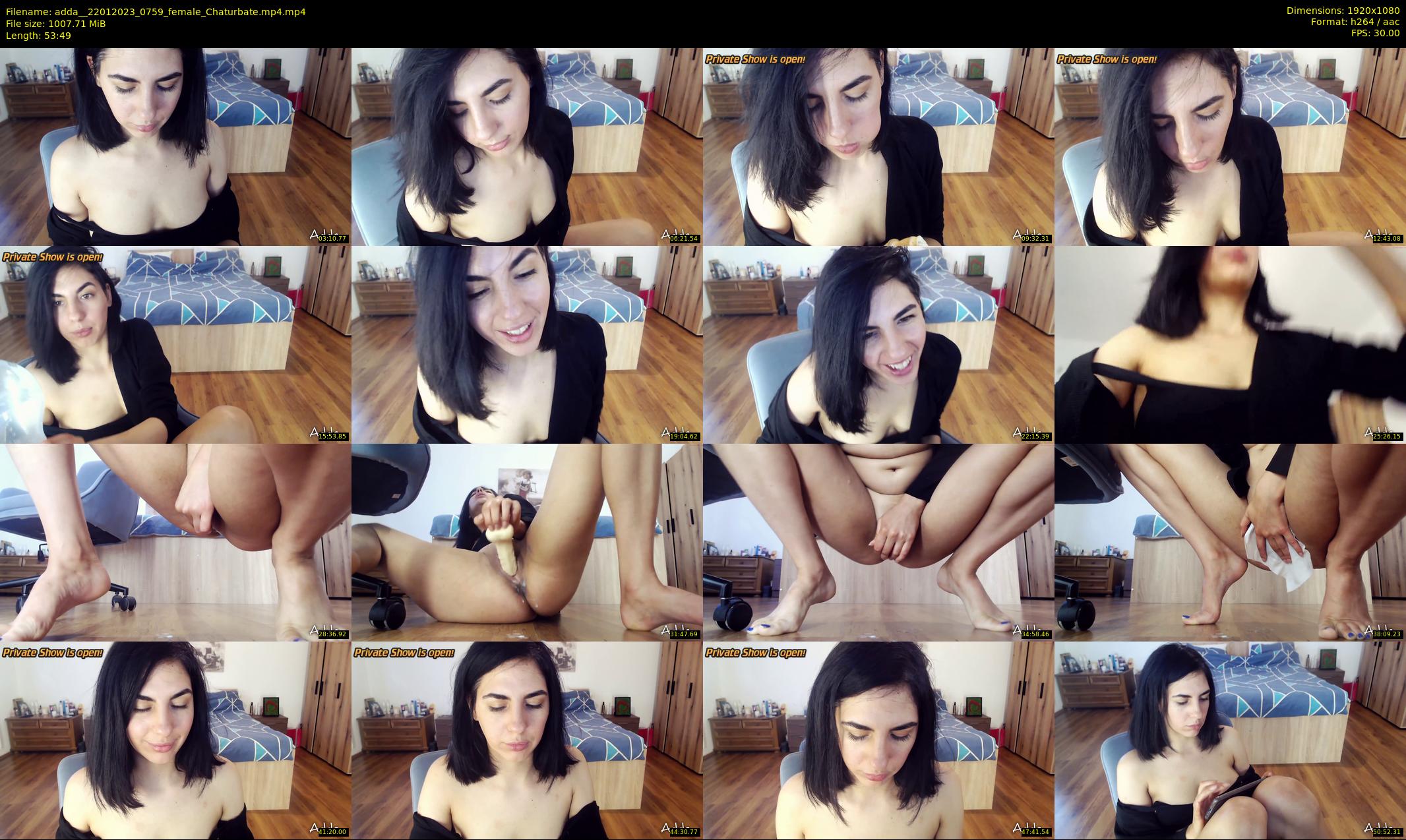 adda_ — 54 minute Chaturbate female cam show recording, 1080p, Jan 22, 2023