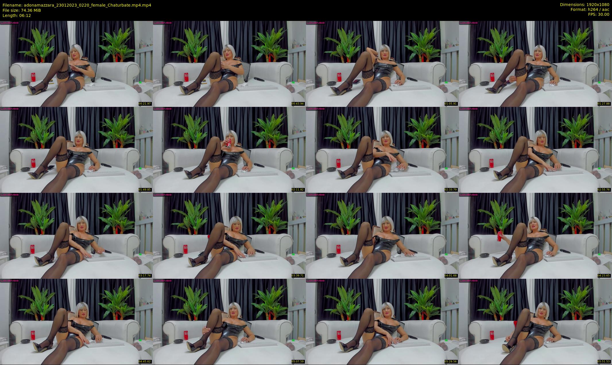 adonamazzara — 7 minute Chaturbate female cam show recording, 1080p, Jan 23, 2023