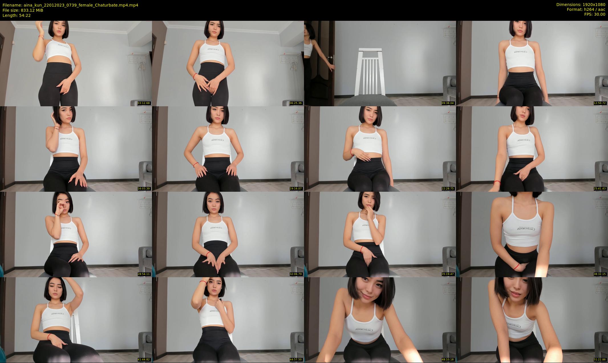 aina_kun — 55 minute Chaturbate female cam show recording, 1080p, Jan 22, 2023