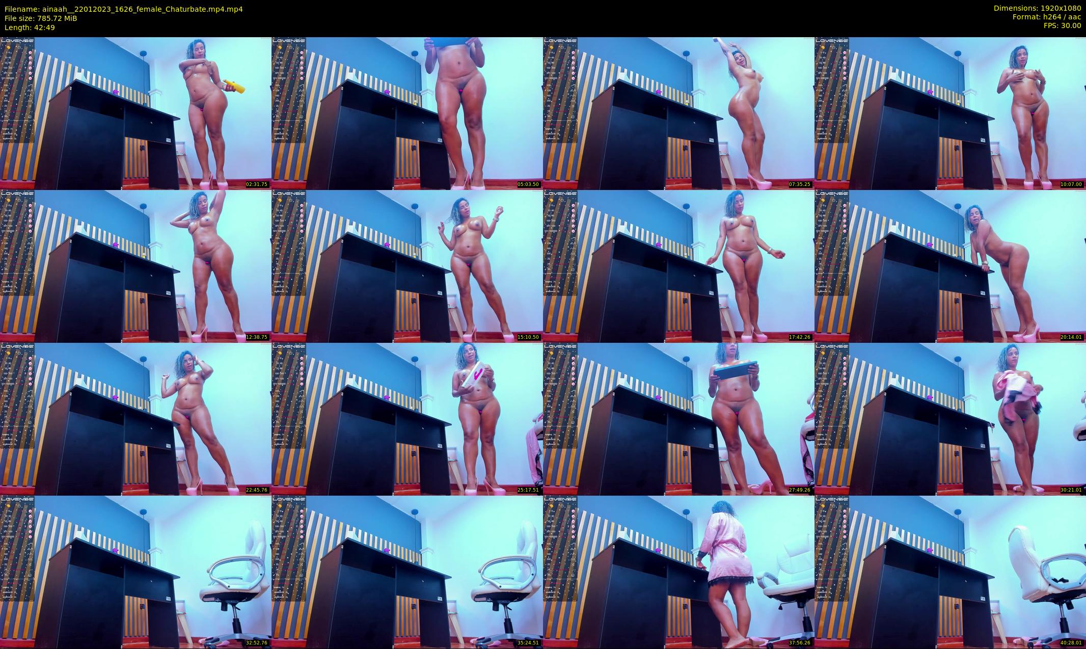 ainaah_ — 43 minute Chaturbate female cam show recording, 1080p, Jan 22, 2023