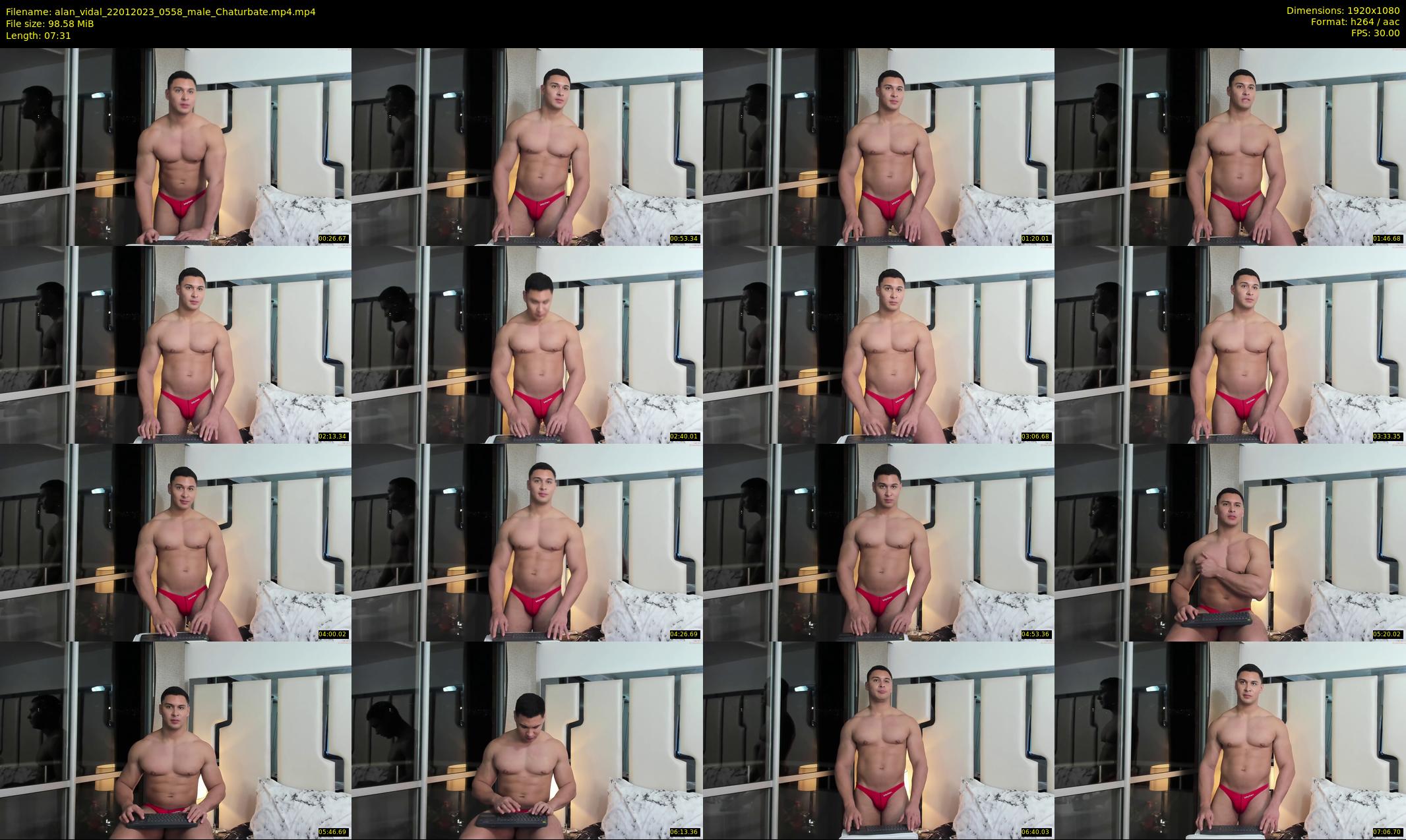 alan_vidal — 8 minute Chaturbate male cam show recording, 1080p, Jan 22, 2023
