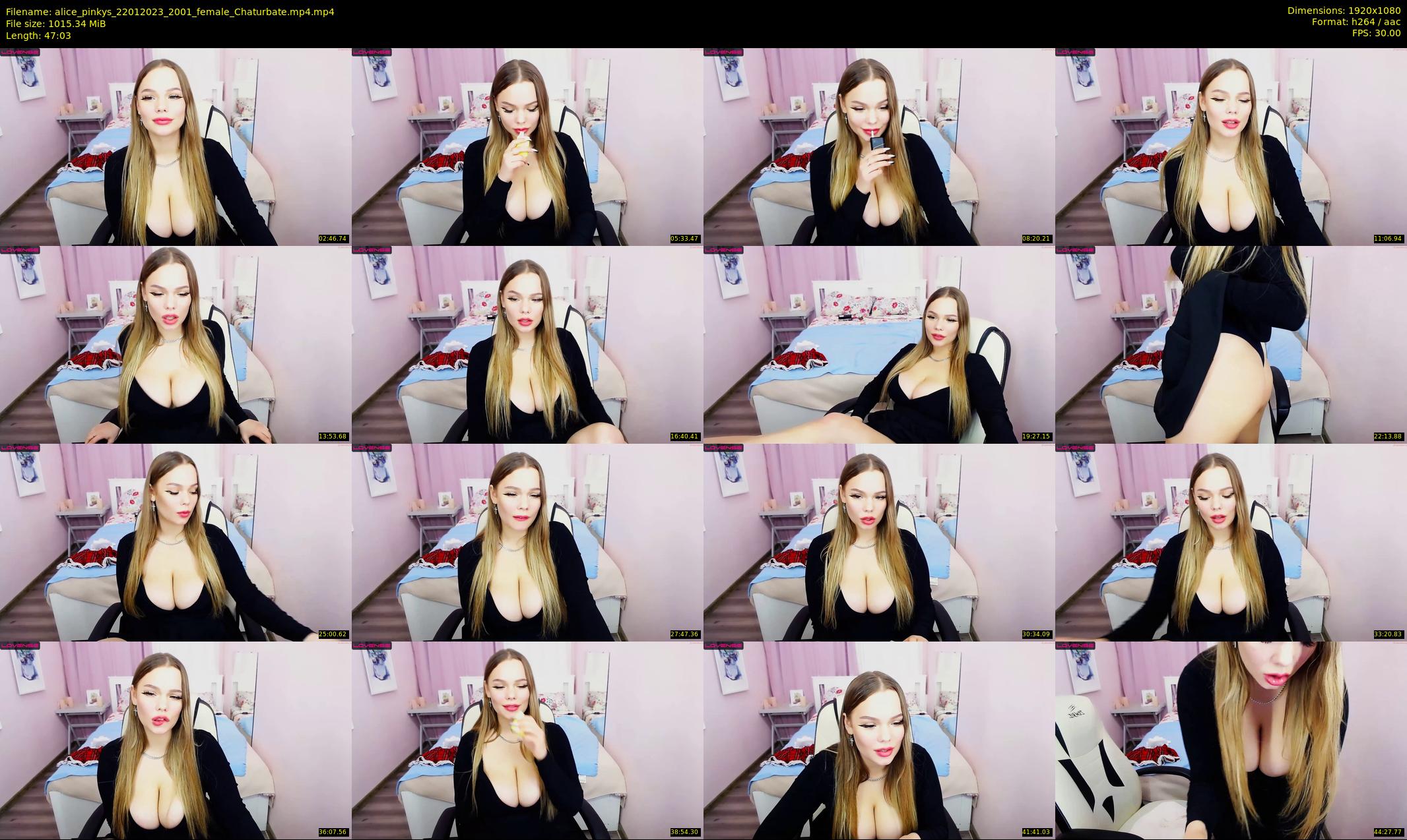 alice_pinkys — 48 minute Chaturbate female cam show recording, 1080p, Jan 22, 2023