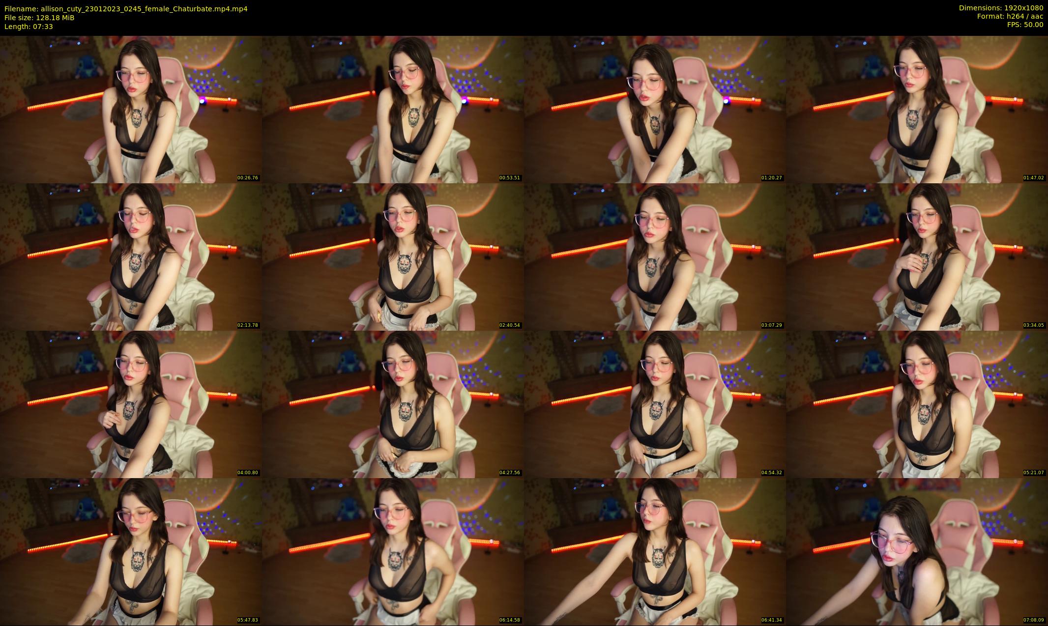 allison_cuty — 8 minute Chaturbate female cam show recording, 1080p, Jan 23, 2023