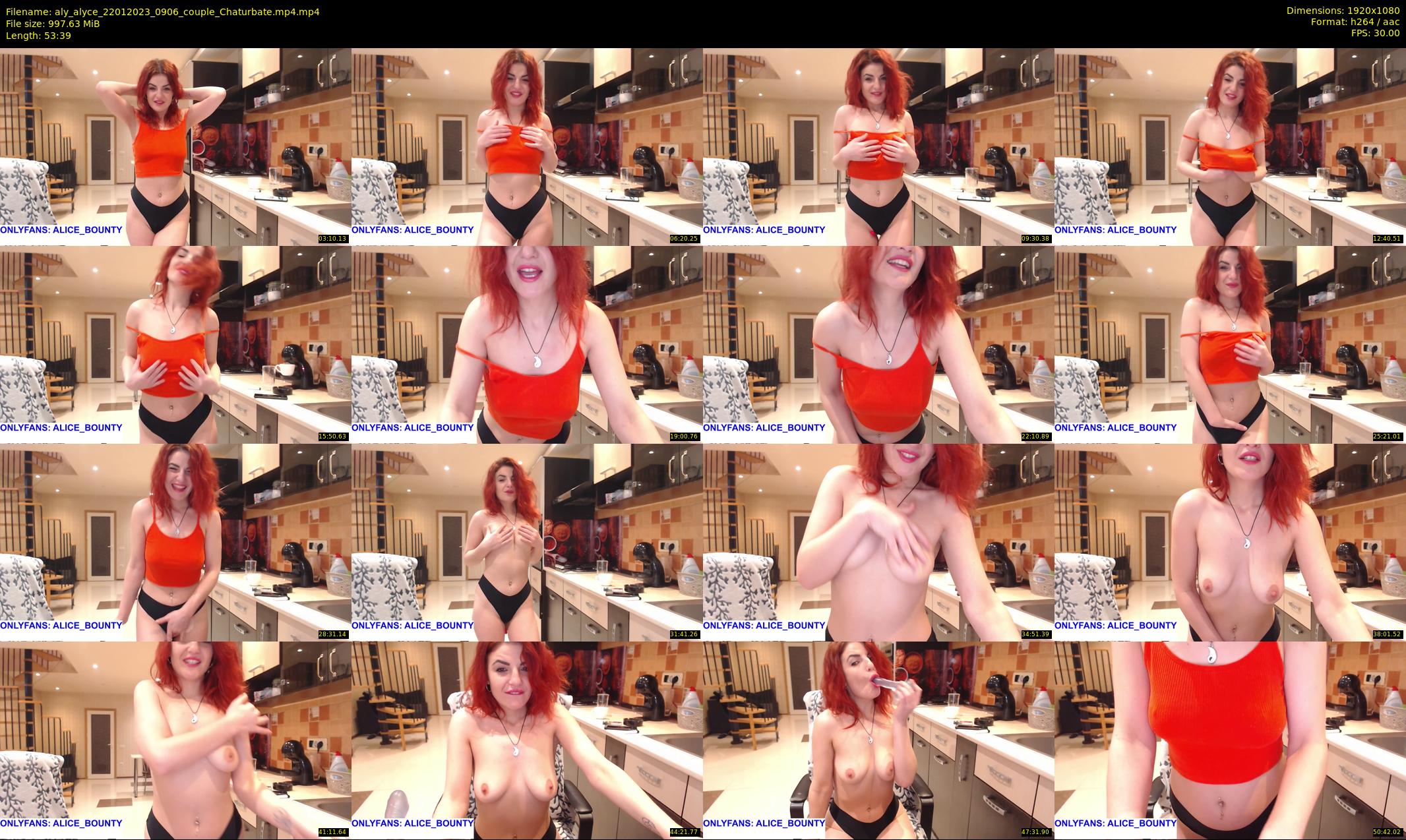 aly_alyce — 54 minute Chaturbate female cam show recording, 1080p, Jan 22, 2023