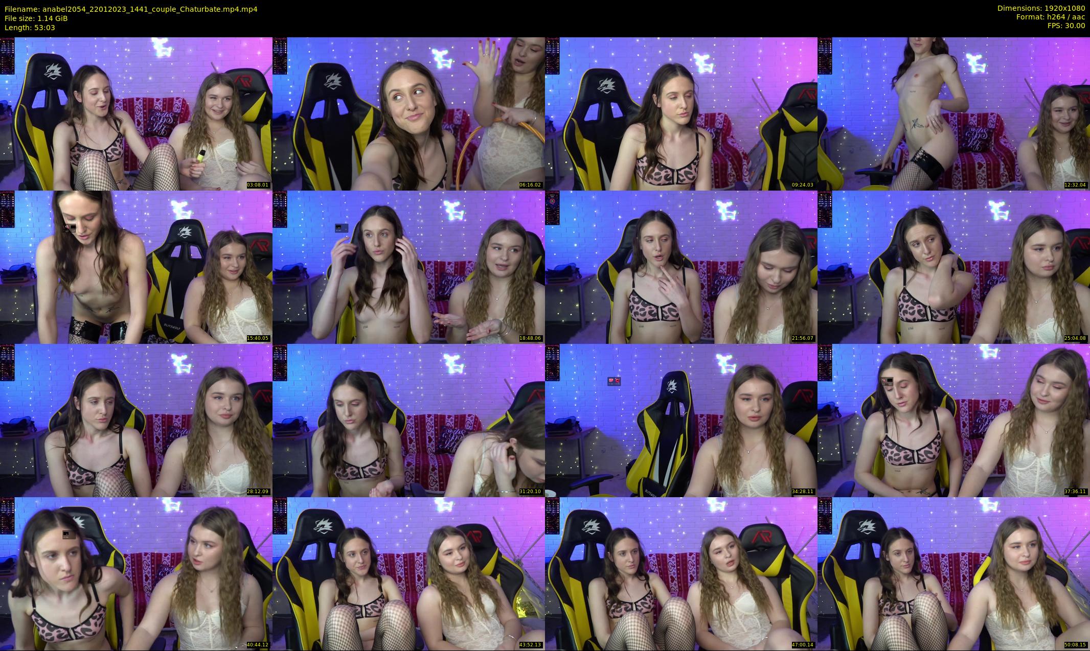 anabel2054 — 54 minute Chaturbate female cam show recording, 1080p, Jan 22, 2023