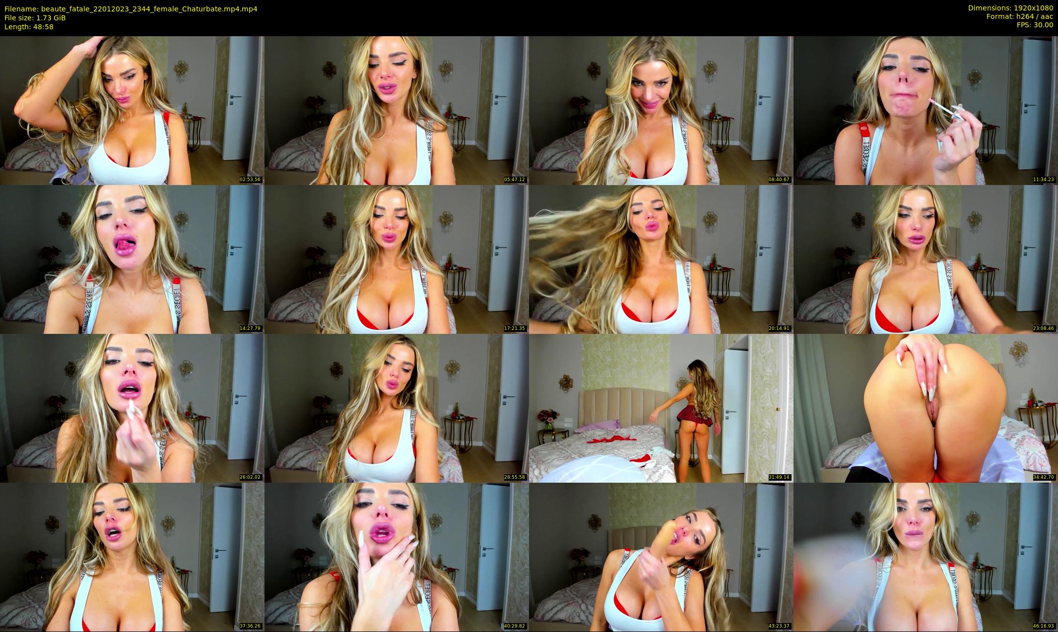 beaute_fatale — 49 minute Chaturbate female cam show recording, 1080p, Jan 22, 2023
