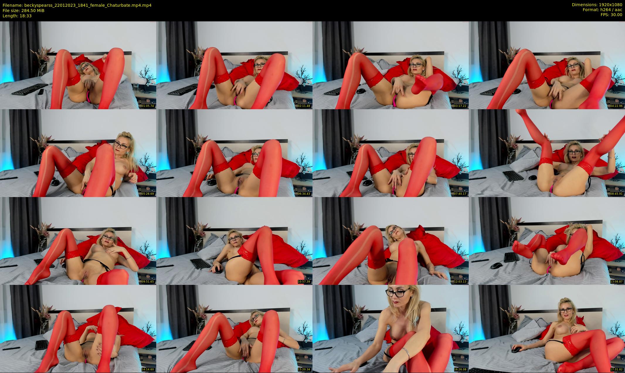 beckyspearss — 19 minute Chaturbate female cam show recording, 1080p, Jan 22, 2023