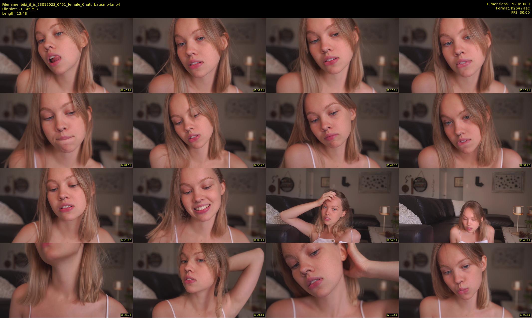 bibi_it_is — 14 minute Chaturbate female cam show recording, 1080p, Jan 23, 2023