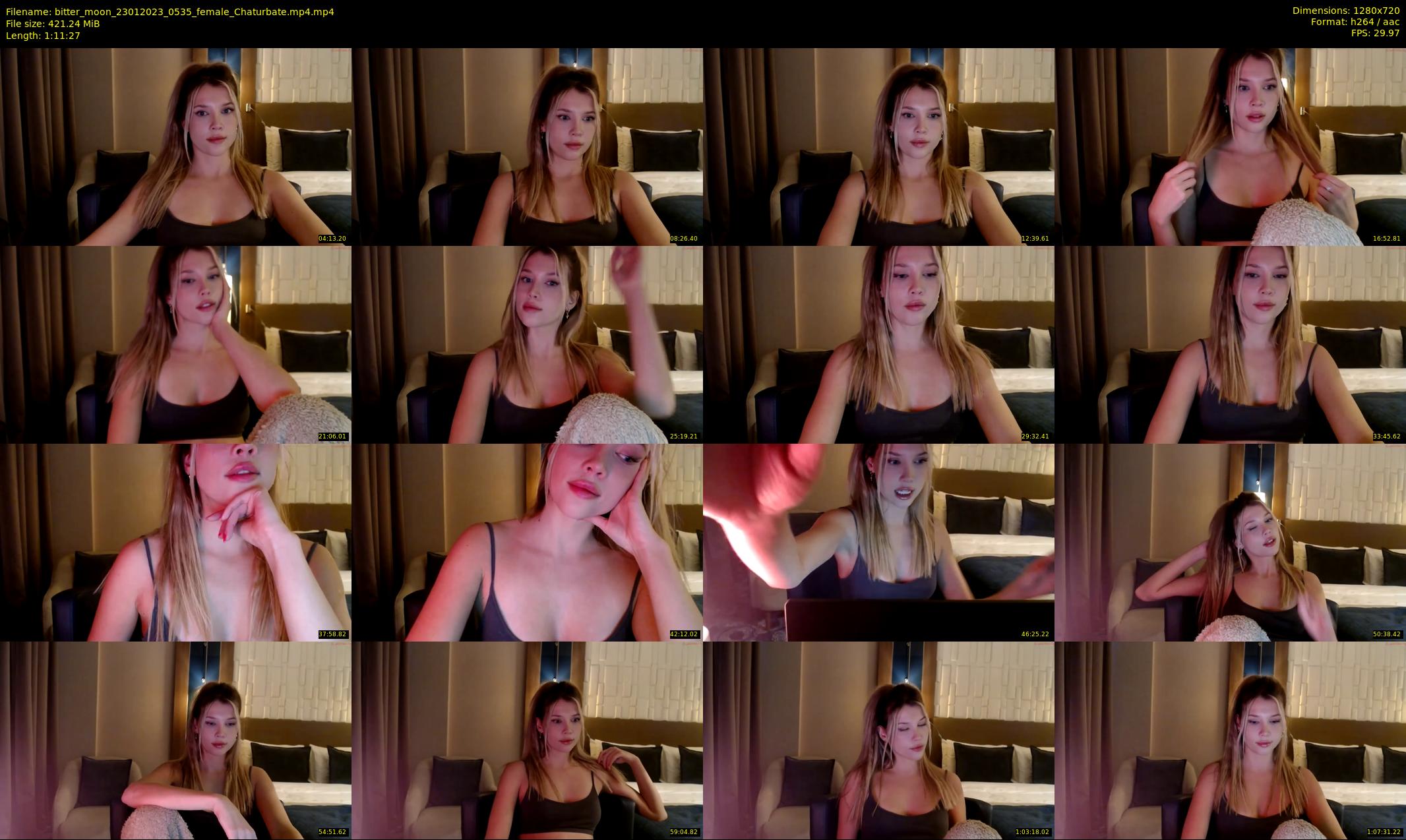 bitter_moon — 72 minute Chaturbate female cam show recording, 720p, Jan 23, 2023