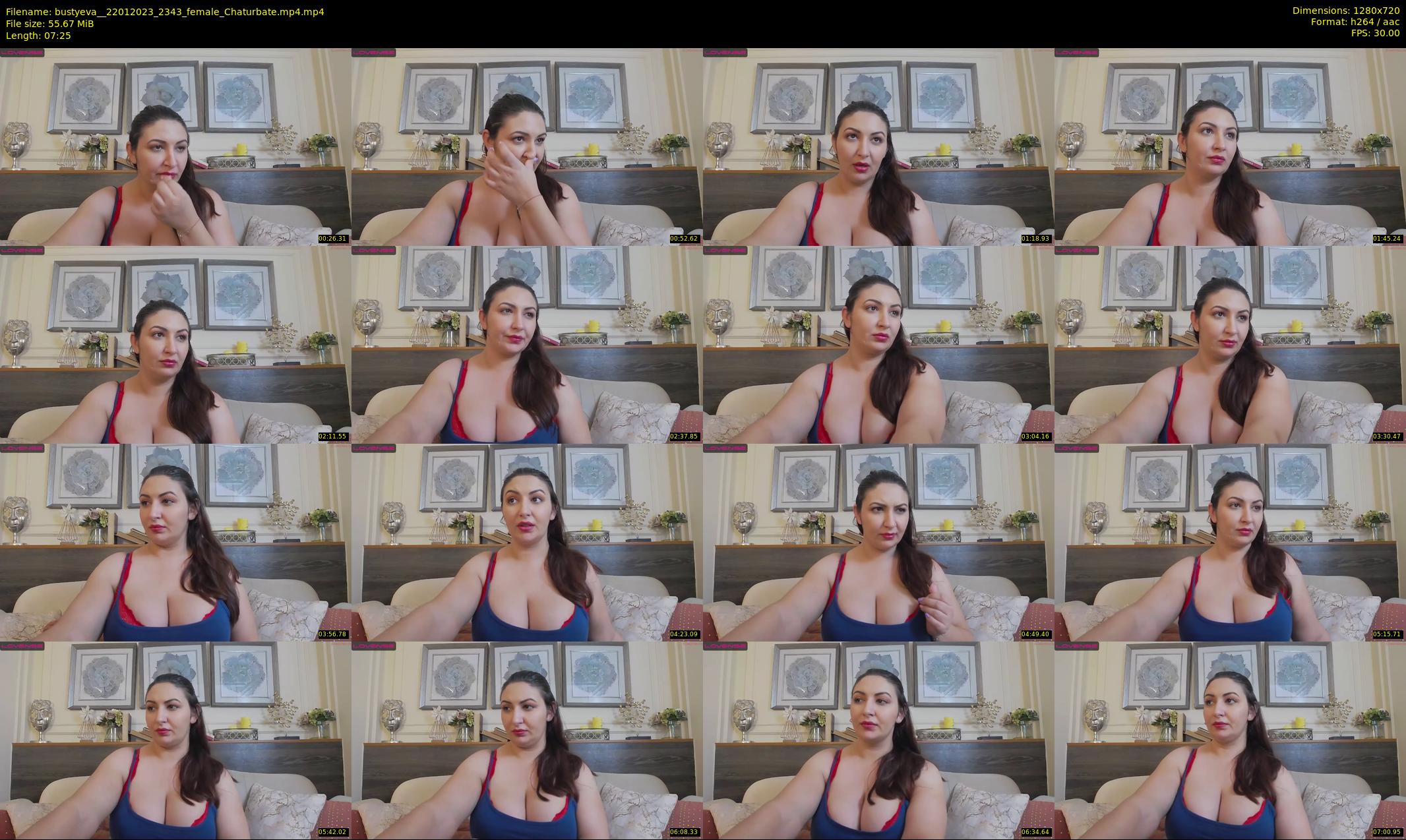 bustyeva_ — 8 minute Chaturbate female cam show recording, 720p, Jan 22, 2023