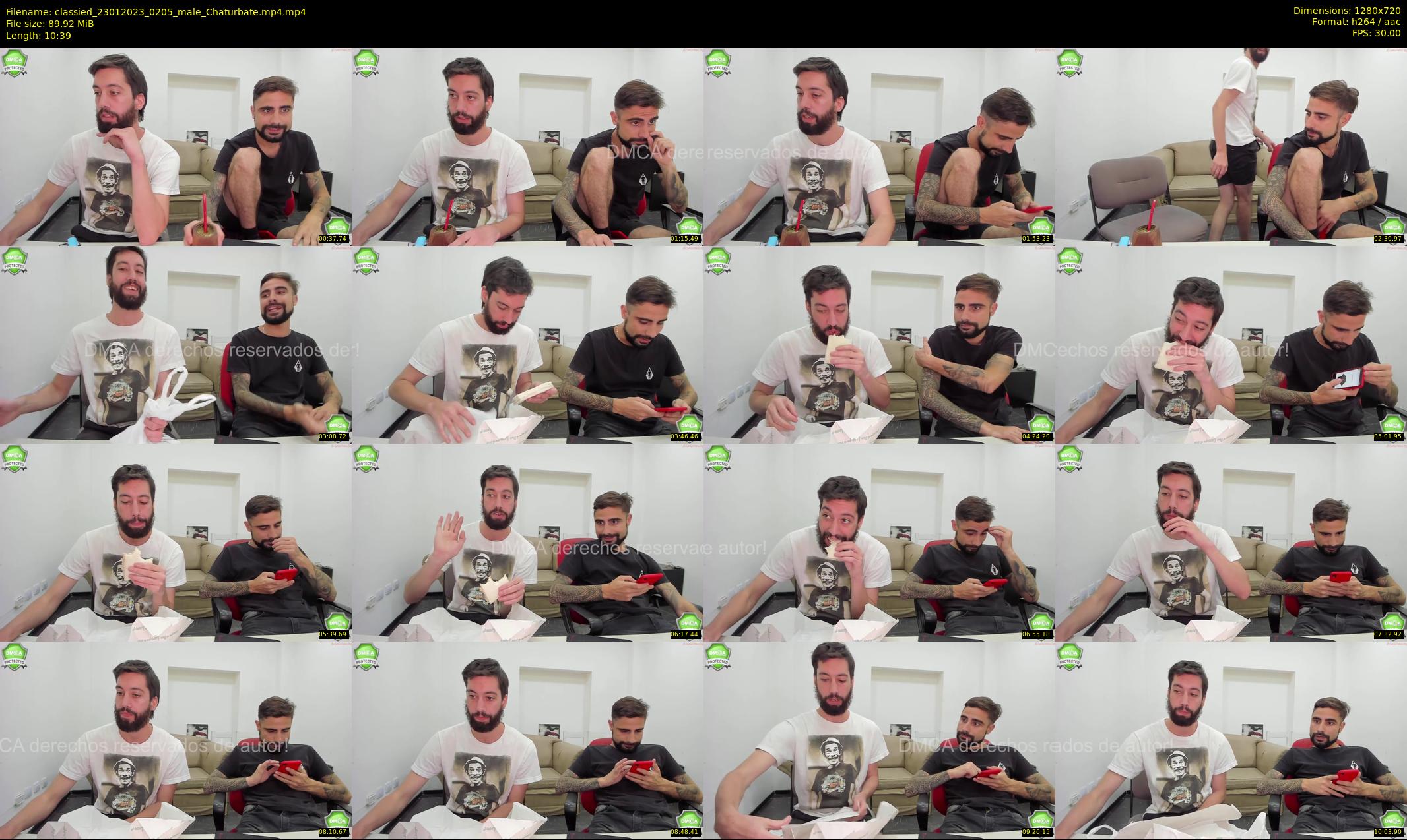 classied — 11 minute Chaturbate male cam show recording, 720p, Jan 23, 2023