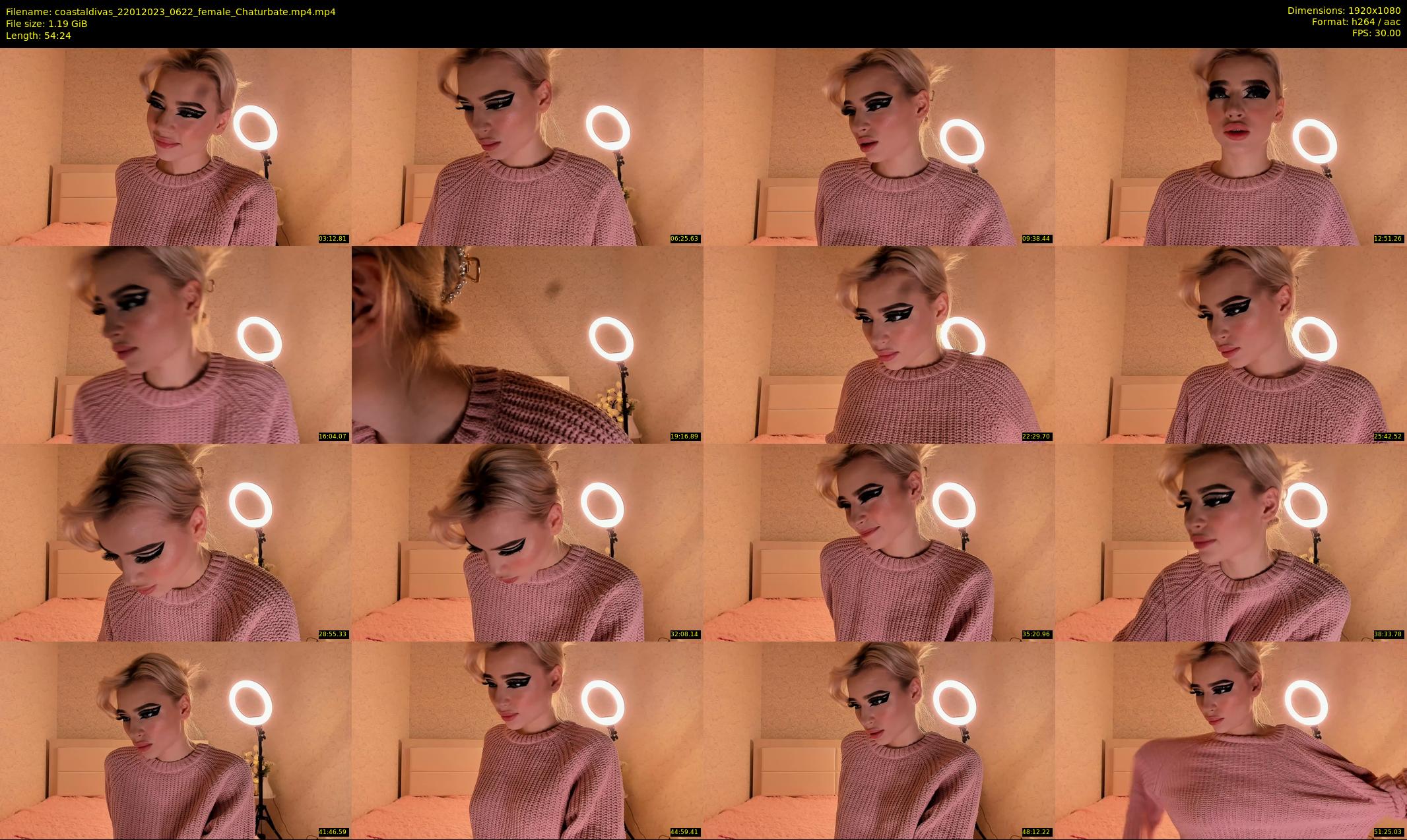 coastaldivas — 55 minute Chaturbate female cam show recording, 1080p, Jan 22, 2023