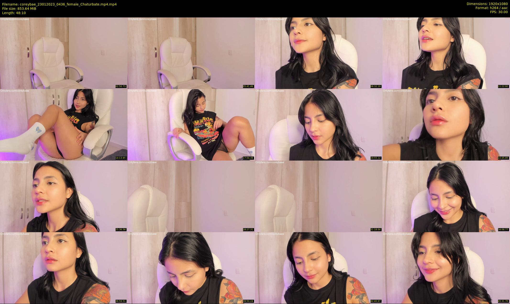 coreybae — 49 minute Chaturbate female cam show recording, 1080p, Jan 23, 2023