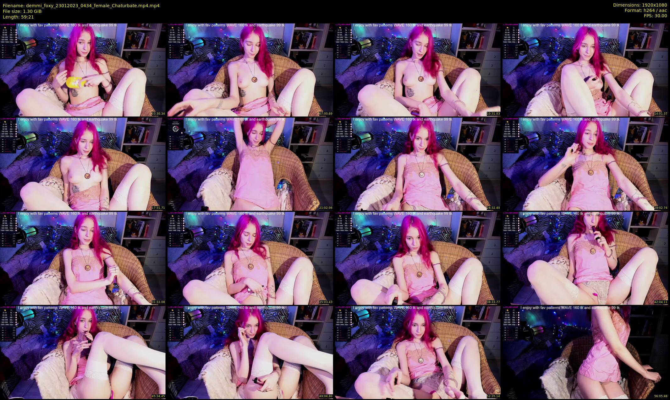 demmi_foxy — 60 minute Chaturbate couple cam show recording, 1080p, Jan 23, 2023