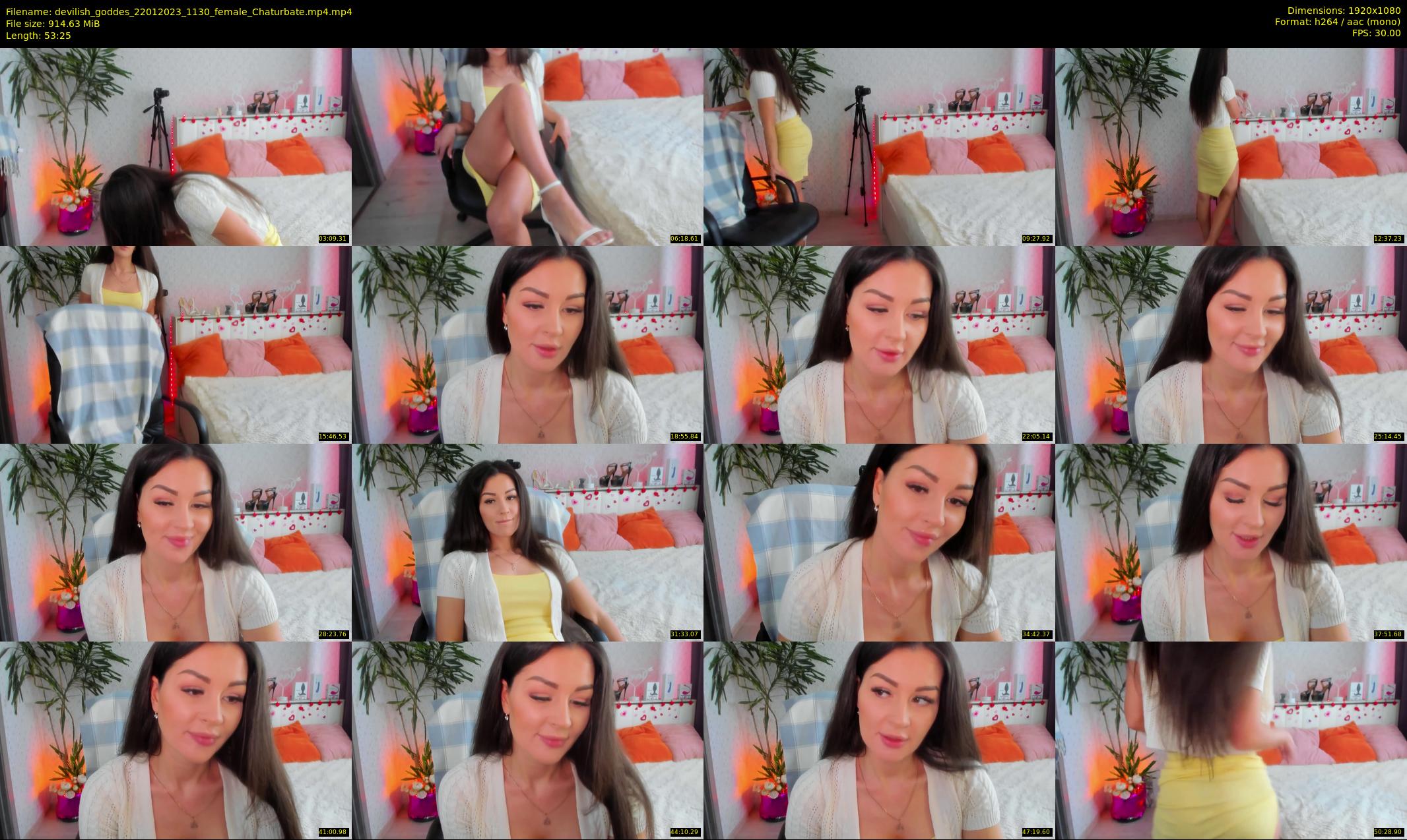 devilish_goddes — 54 minute Chaturbate female cam show recording, 1080p, Jan 22, 2023
