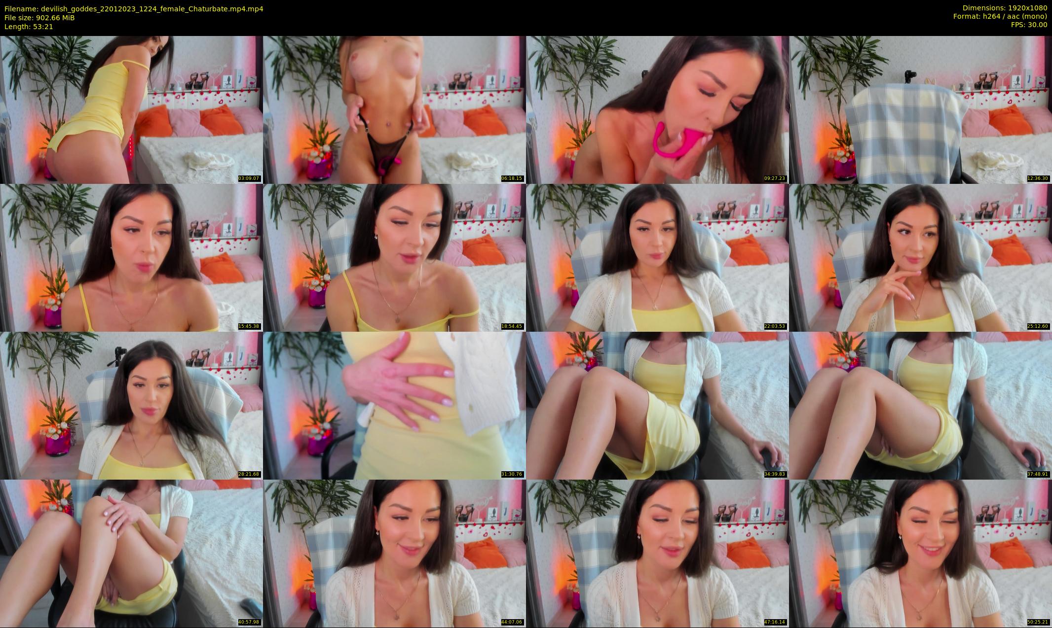 devilish_goddes — 54 minute Chaturbate female cam show recording, 1080p, Jan 22, 2023