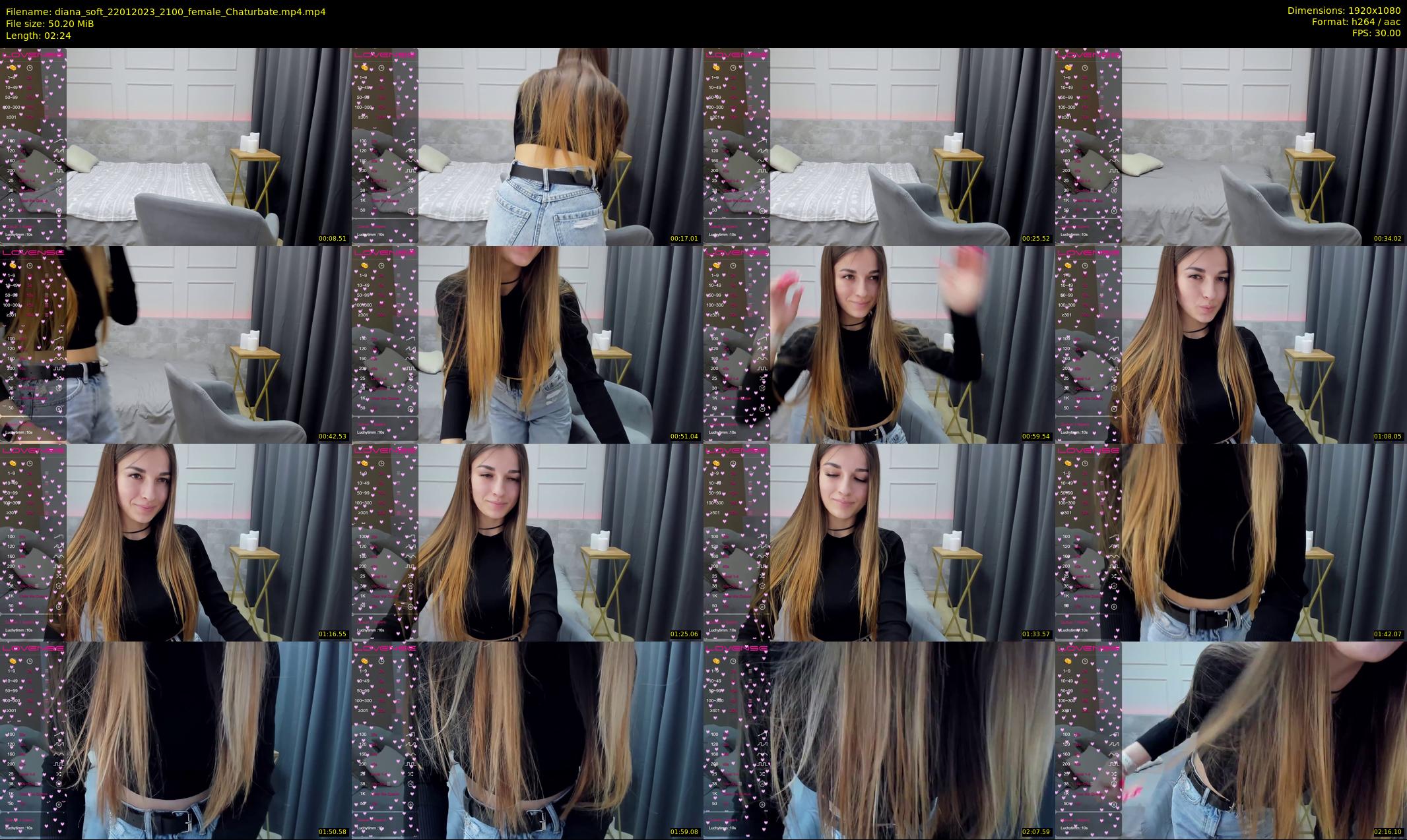 diana_soft — 3 minute Chaturbate female cam show recording, 1080p, Jan 22, 2023
