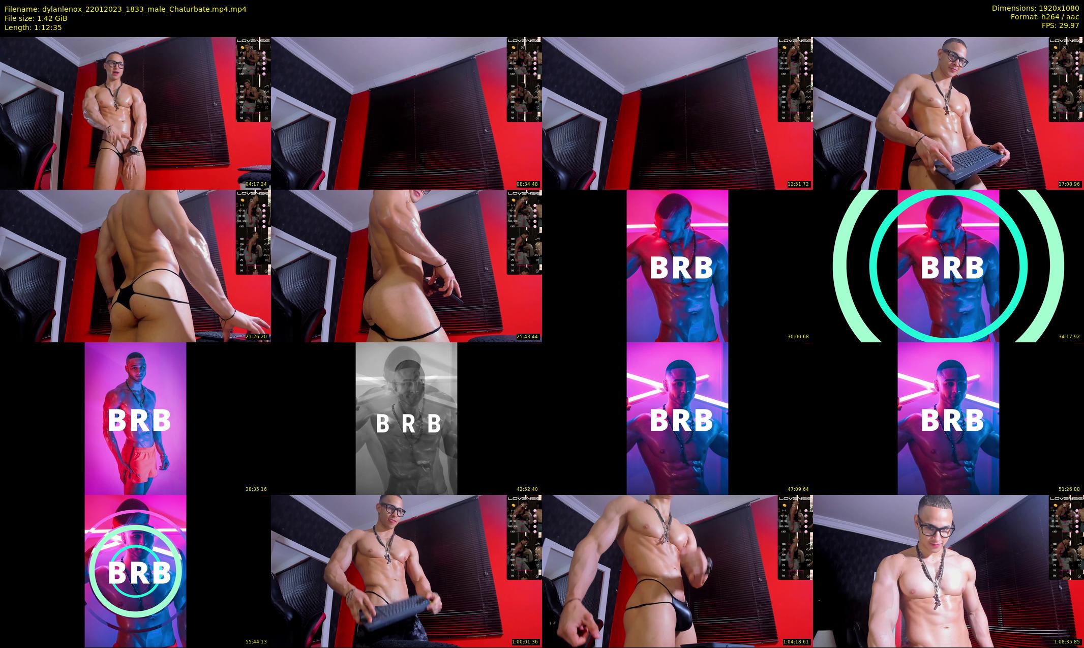 dylanlenox — 73 minute Chaturbate male cam show recording, 1080p, Jan 22, 2023