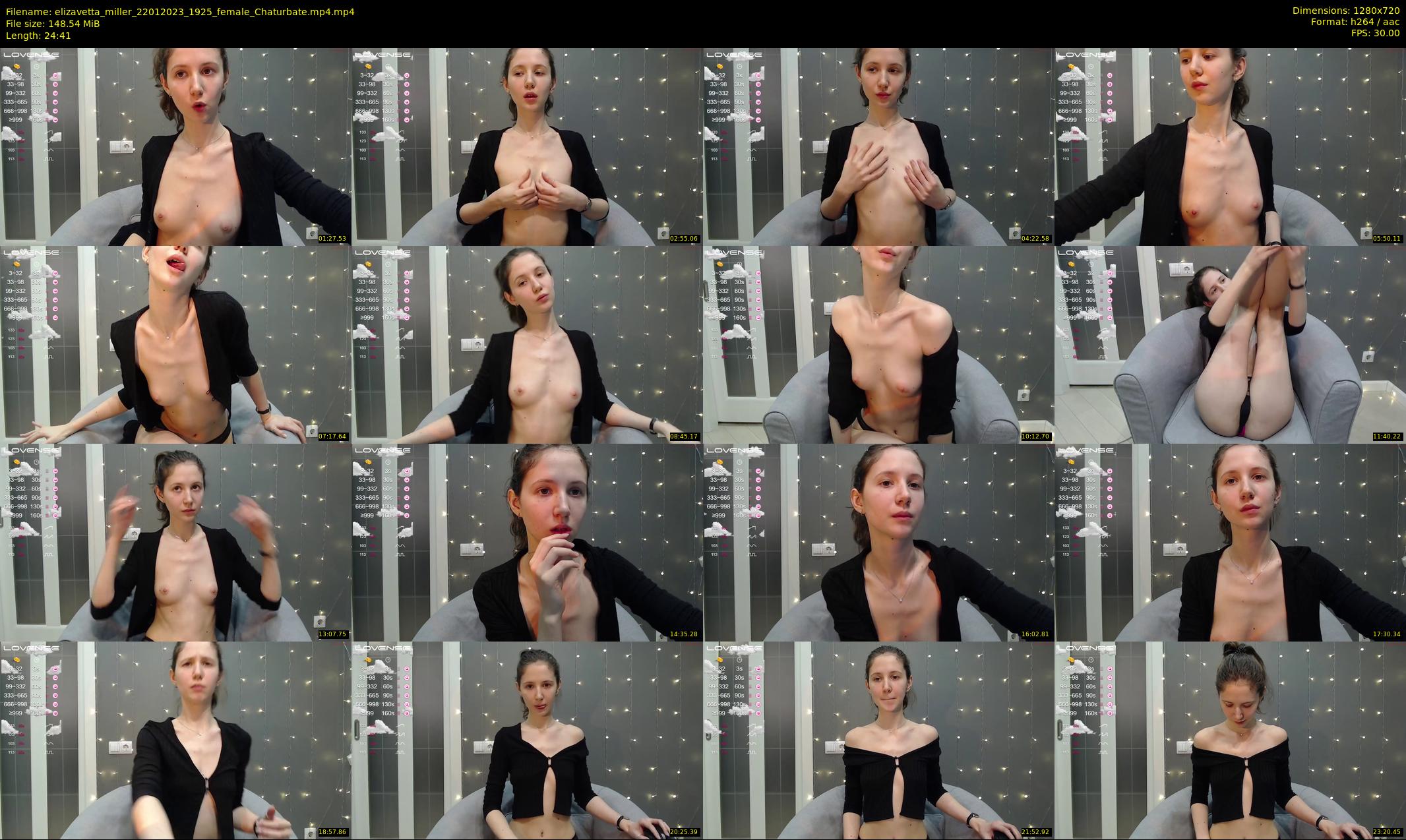 elizavetta_miller — 25 minute Chaturbate female cam show recording, 720p, Jan 22, 2023