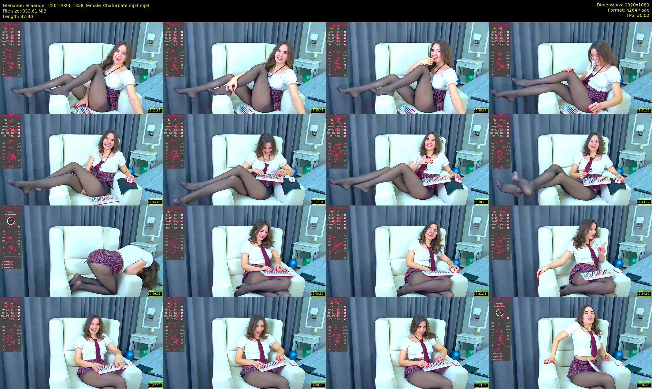 ellaander — 38 minute Chaturbate female cam show recording, 1080p, Jan 22, 2023
