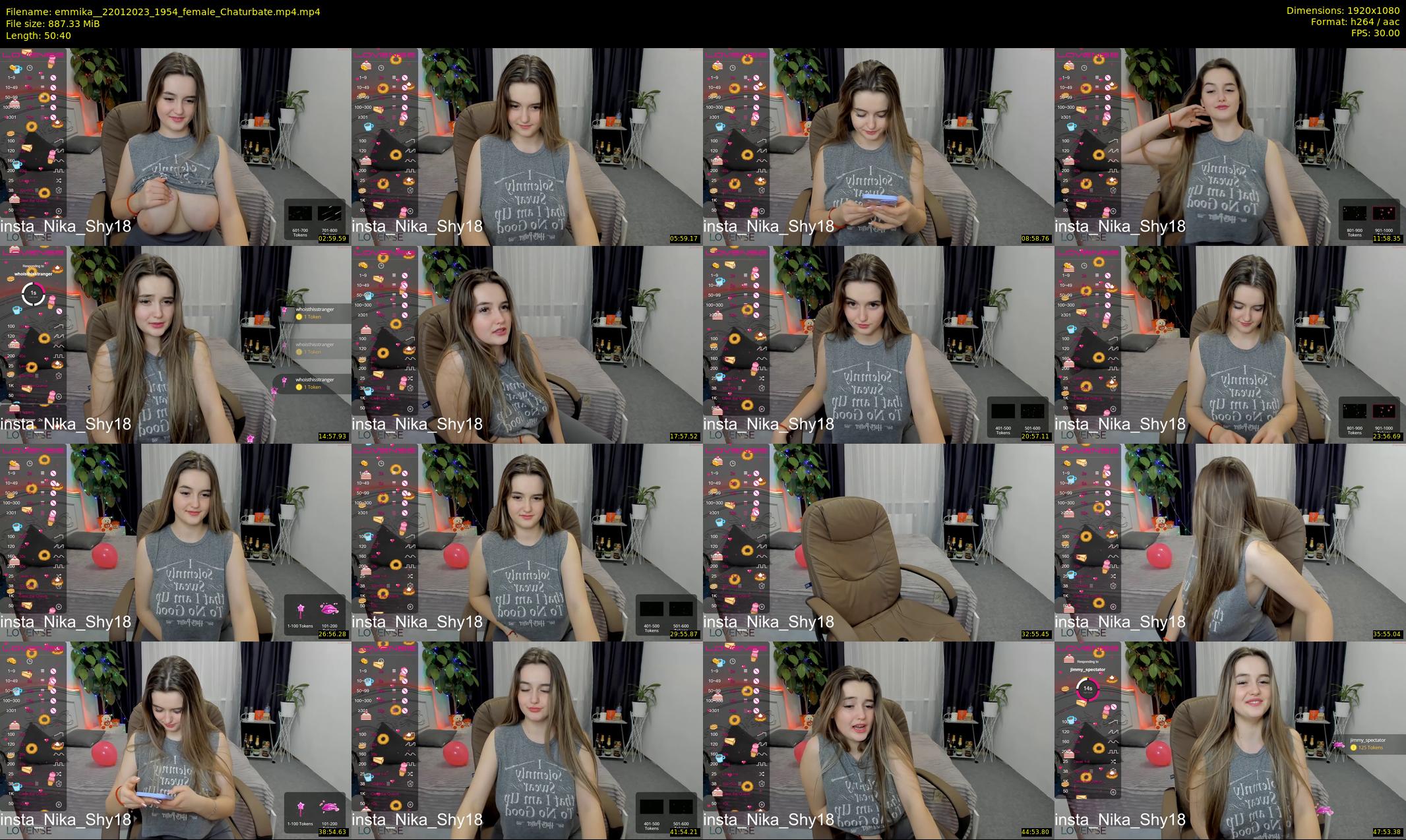 emmika_ — 51 minute Chaturbate female cam show recording, 1080p, Jan 22, 2023