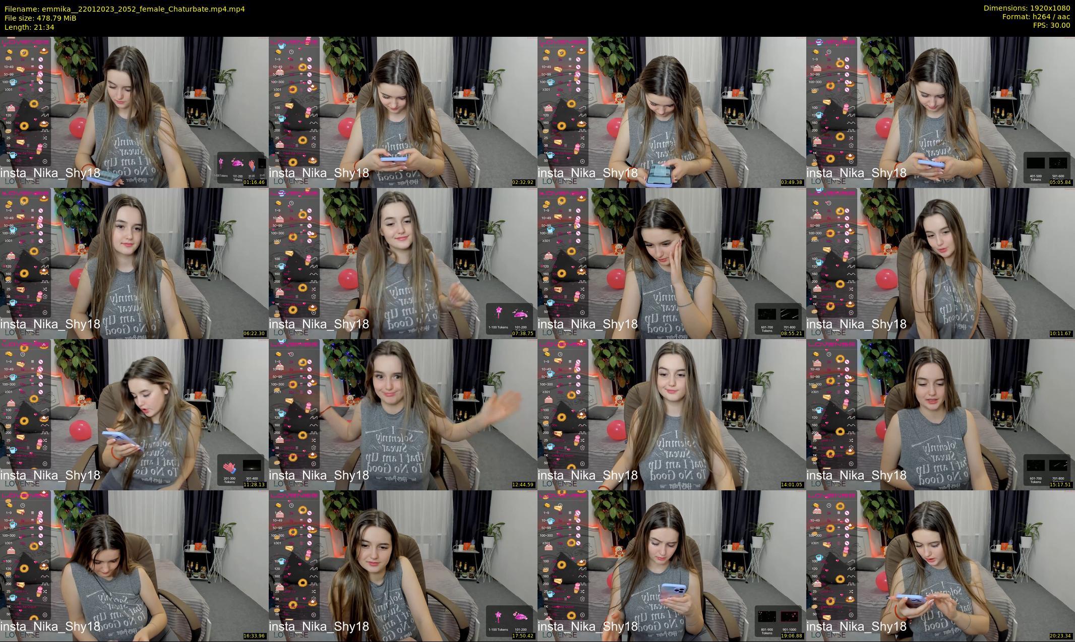emmika_ — 22 minute Chaturbate female cam show recording, 1080p, Jan 22, 2023