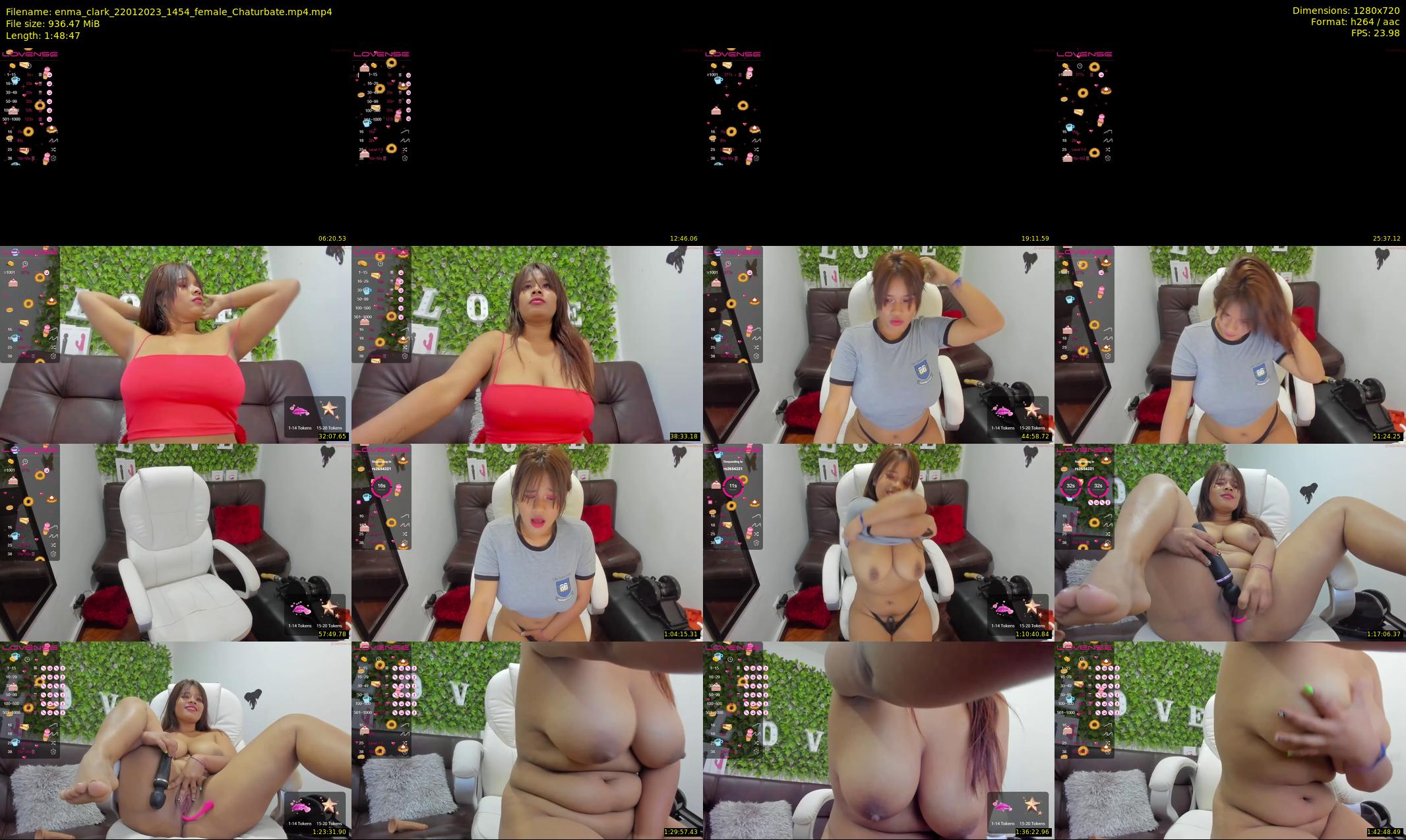 enma_clark — 109 minute Chaturbate female cam show recording, 720p, Jan 22, 2023