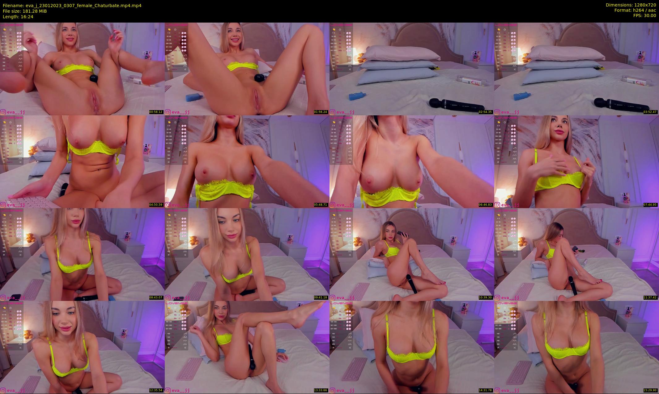 eva_j — 17 minute Chaturbate female cam show recording, 720p, Jan 23, 2023
