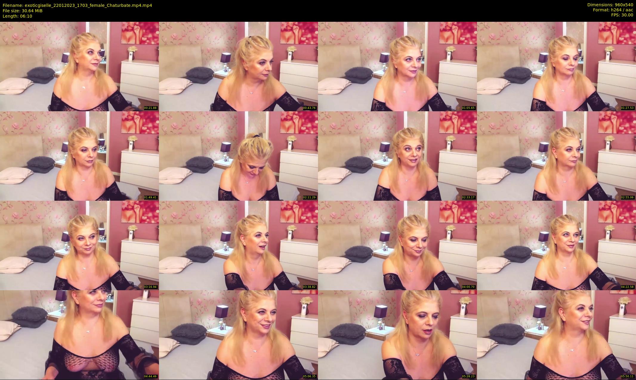 exoticgiselle — 7 minute Chaturbate female cam show recording, 480p, Jan 22, 2023