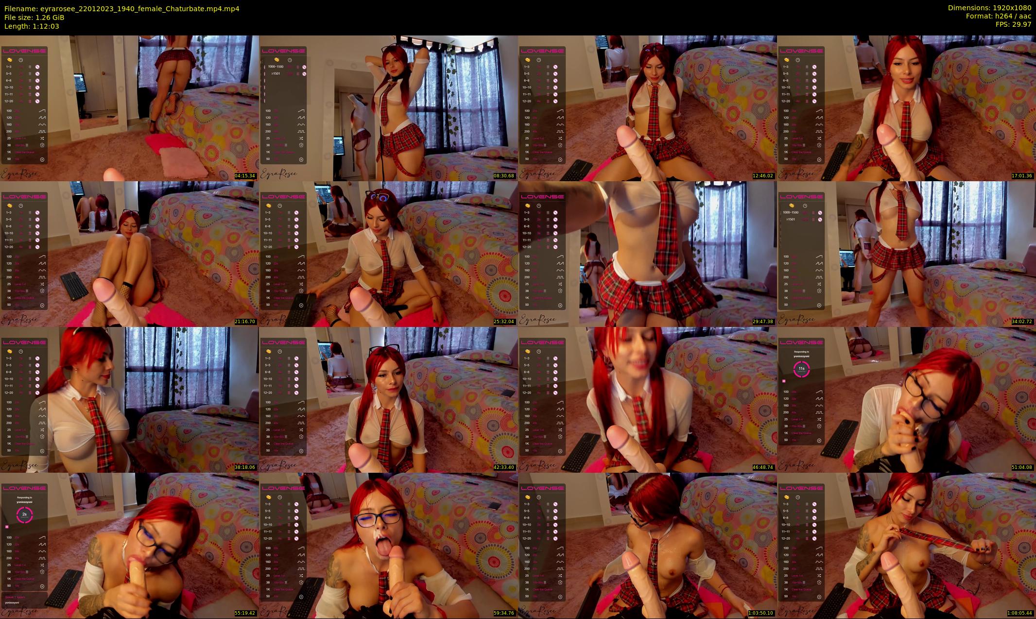 eyrarosee — 73 minute Chaturbate female cam show recording, 1080p, Jan 22, 2023