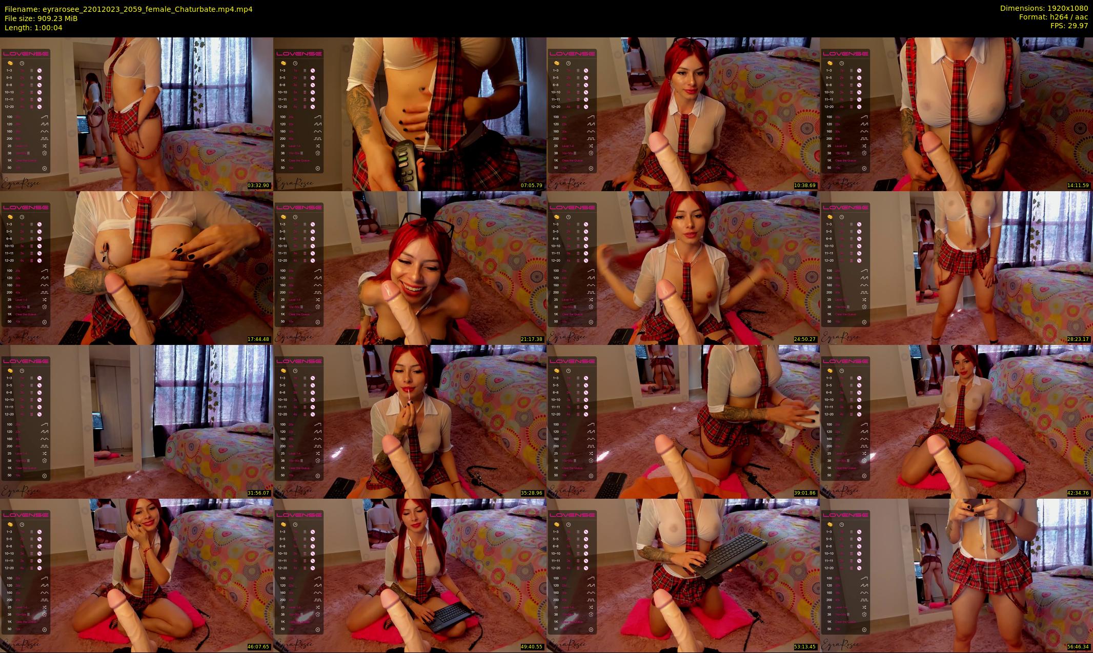 eyrarosee — 61 minute Chaturbate female cam show recording, 1080p, Jan 22, 2023