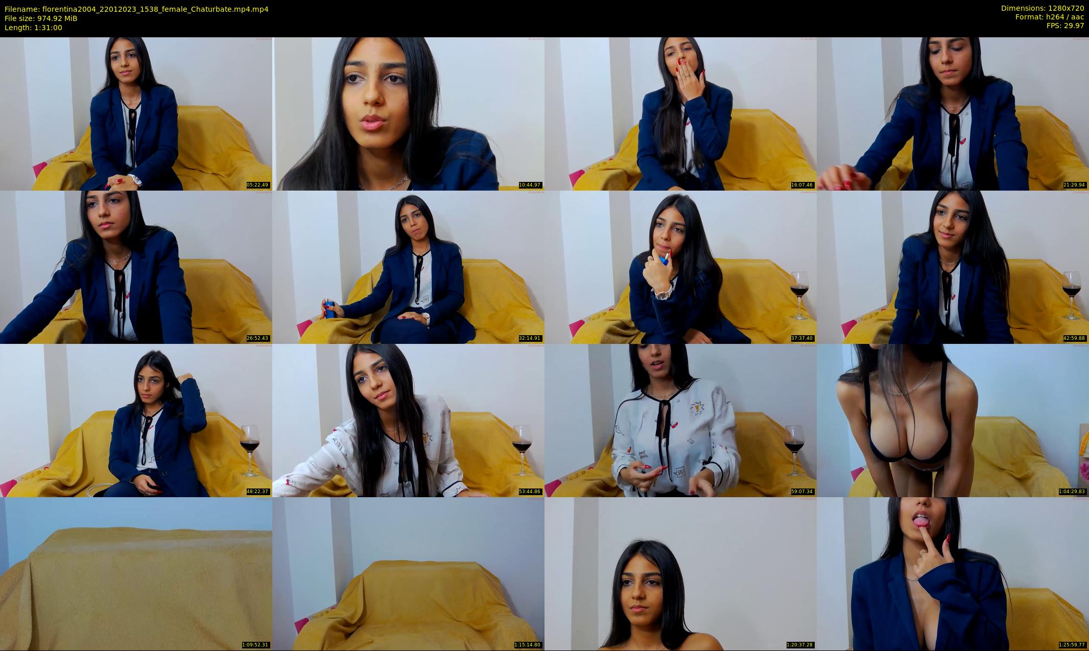 florentina2004 — 91 minute Chaturbate female cam show recording, 720p, Jan 22, 2023