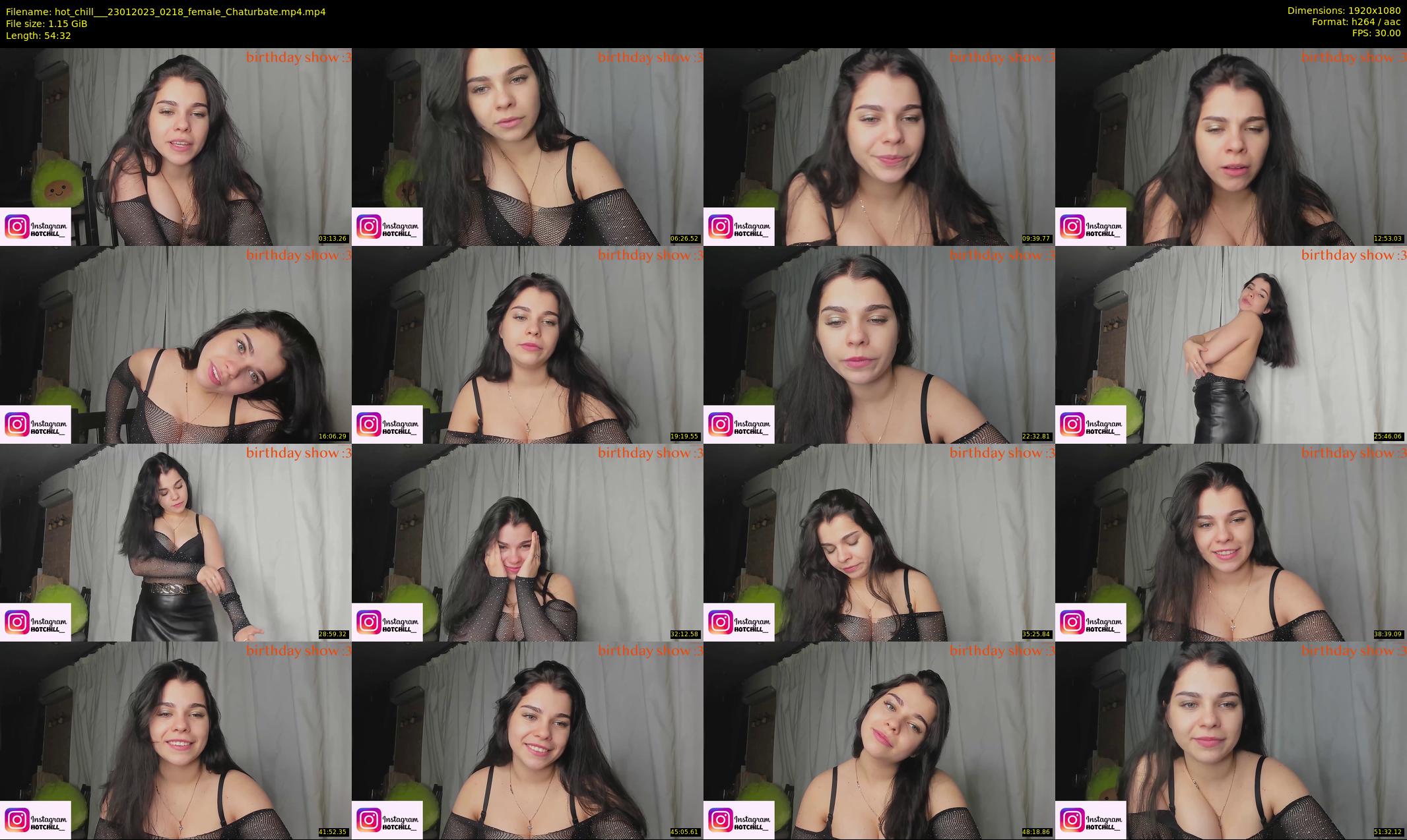 hot_chill__ — 55 minute Chaturbate female cam show recording, 1080p, Jan 23, 2023