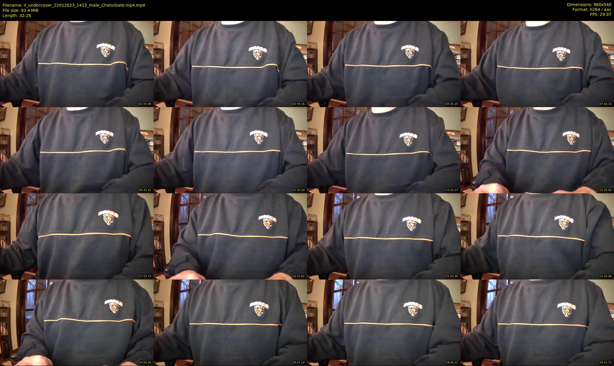 il_undercover — 33 minute Chaturbate male cam show recording, 480p, Jan 22, 2023