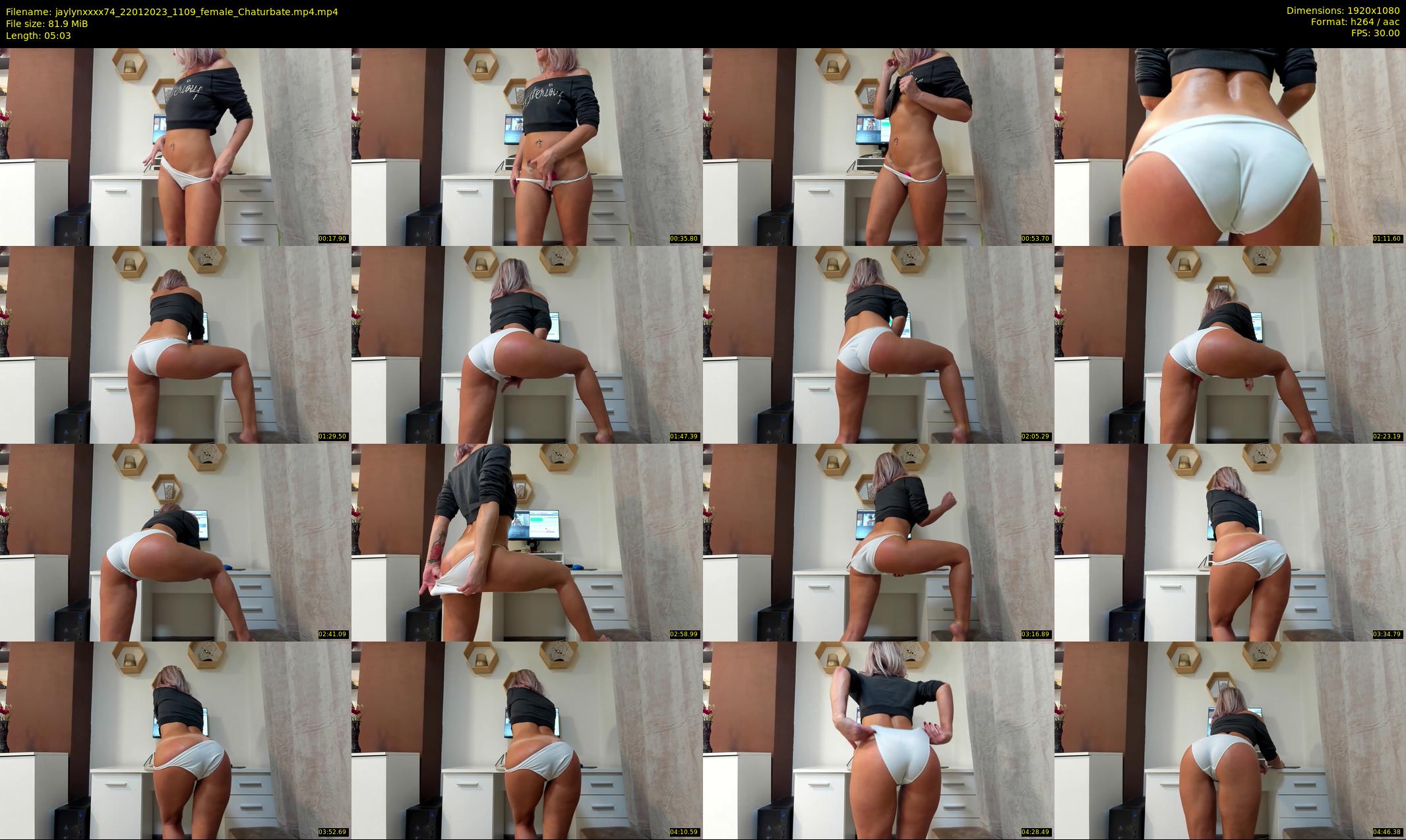 jaylynxxxx74 — 6 minute Chaturbate female cam show recording, 1080p, Jan 22, 2023